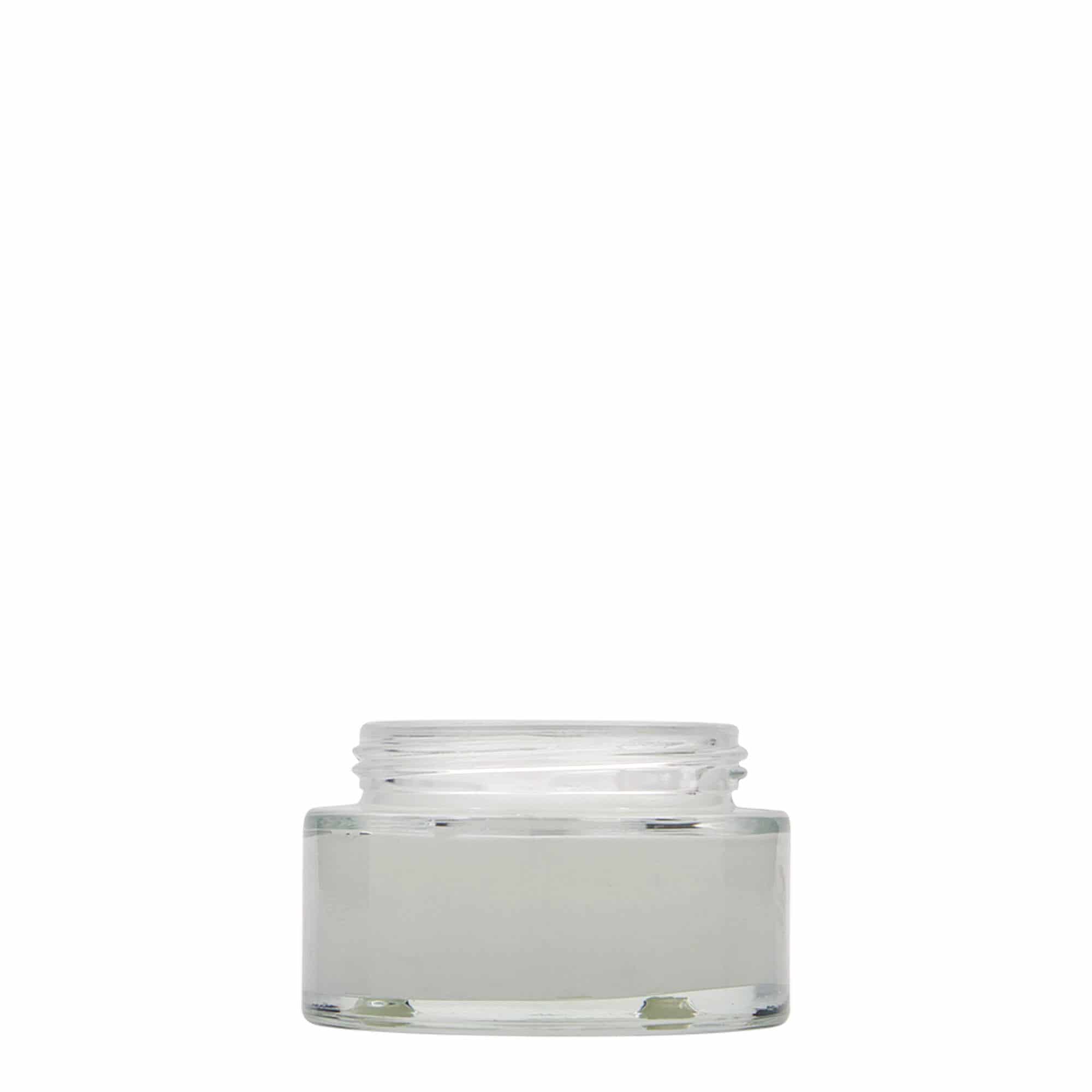 Βάζο για καλλυντικά 'Clear Edition' 50 ml, γυάλινο, στόμιο: βιδωτό πώμα