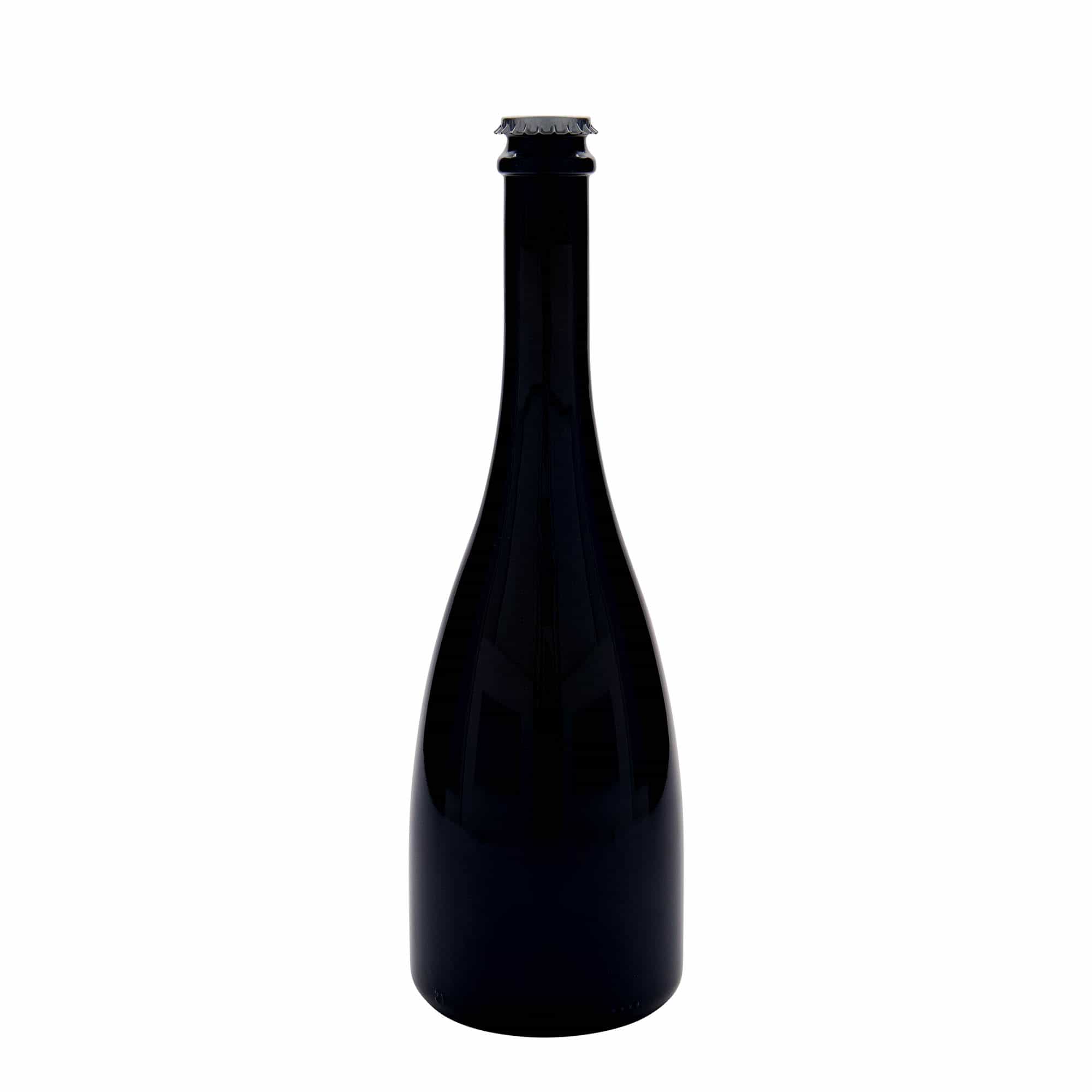 Μπουκάλι μπύρας/σαμπάνιας 'Tosca' 750 ml, γυάλινο, πράσινο αντικέ, στόμιο: μεταλλική τάπα