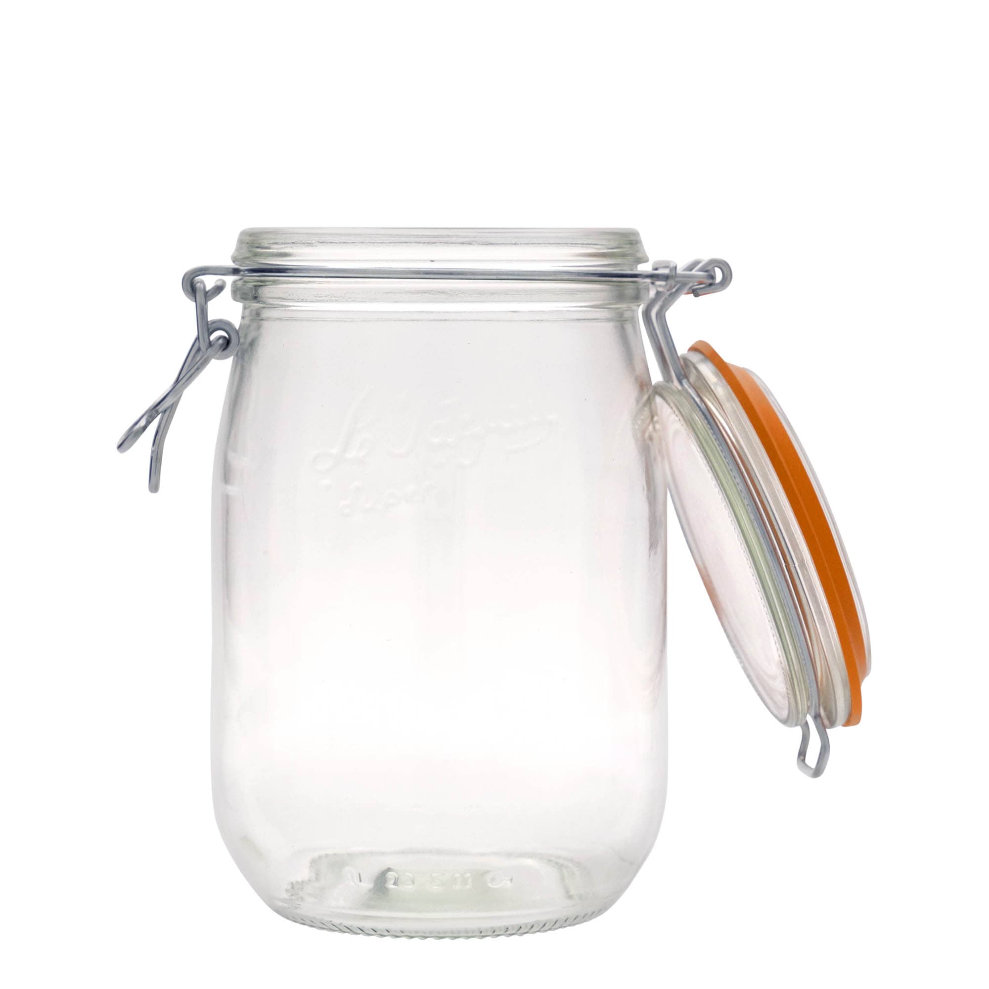 Βάζο με καπάκι με κλιπ 'Le Parfait Super Bocal' 1.000 ml, στόμιο: καπάκι με κλιπ
