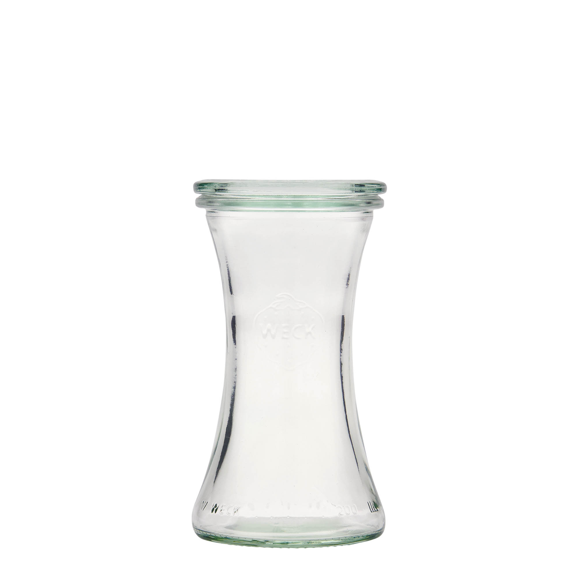 Βάζο για εκλεκτά τρόφιμα WECK 200 ml, στόμιο: στρογγυλεμένο χείλος