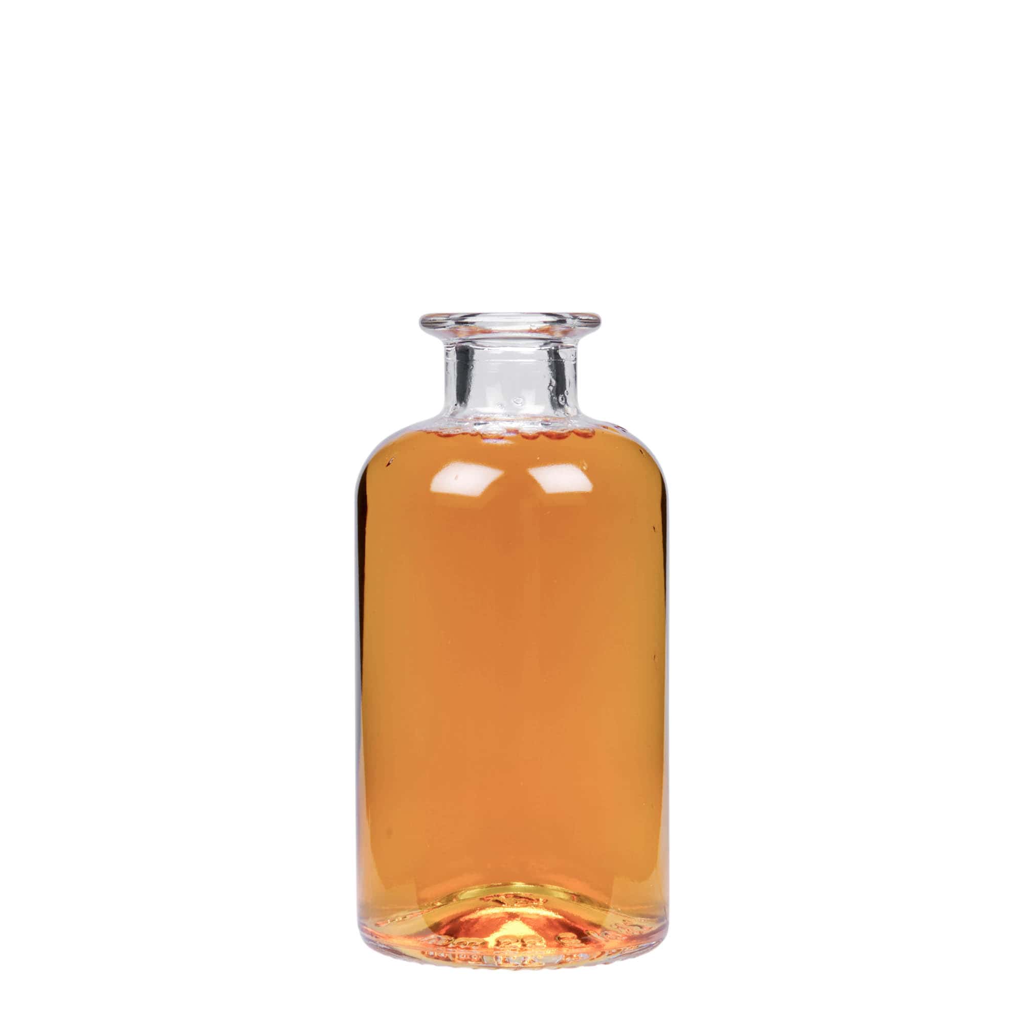 Γυάλινο μπουκάλι φαρμακείου 250 ml, στόμιο: φελλός