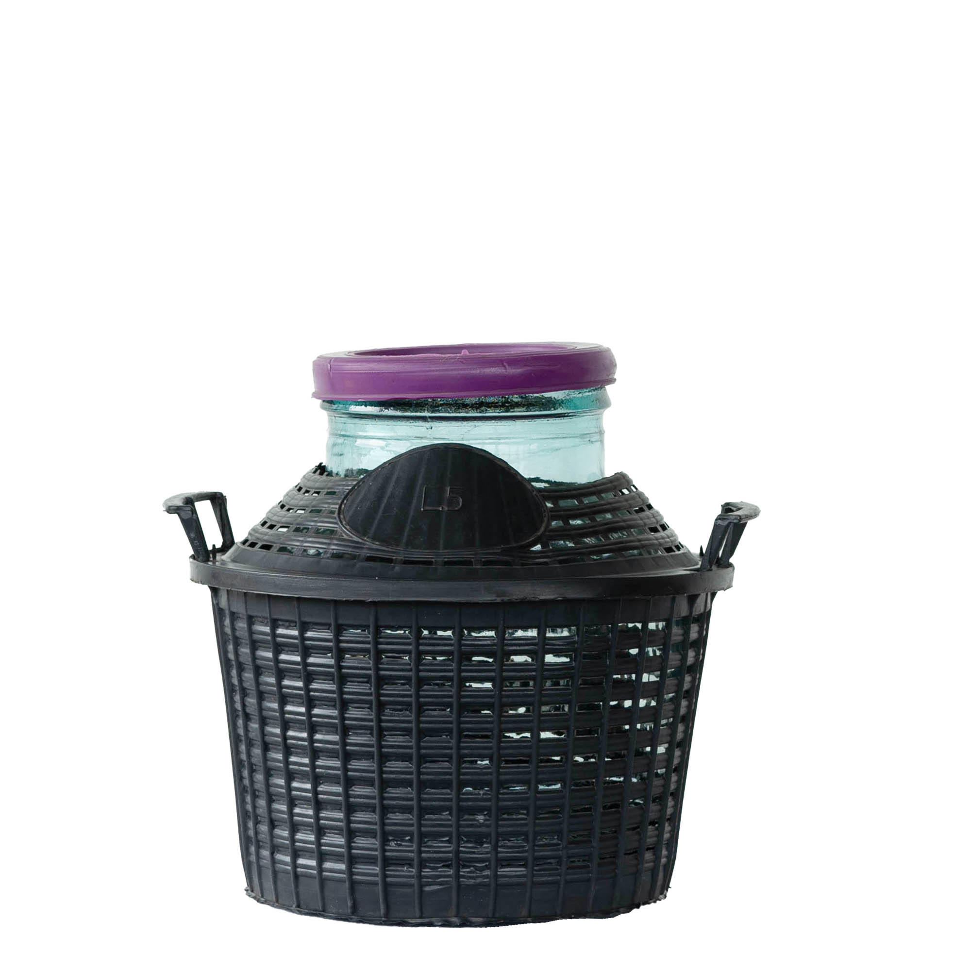 Νταμιτζάνα 50 l με φαρδύ λαιμό, γυάλινη, στόμιο: χωνευτό πώμα Νταμιτζάνα 50 l με φαρδύ λαιμό, γυάλινη, στόμιο: χωνευτό πώμα