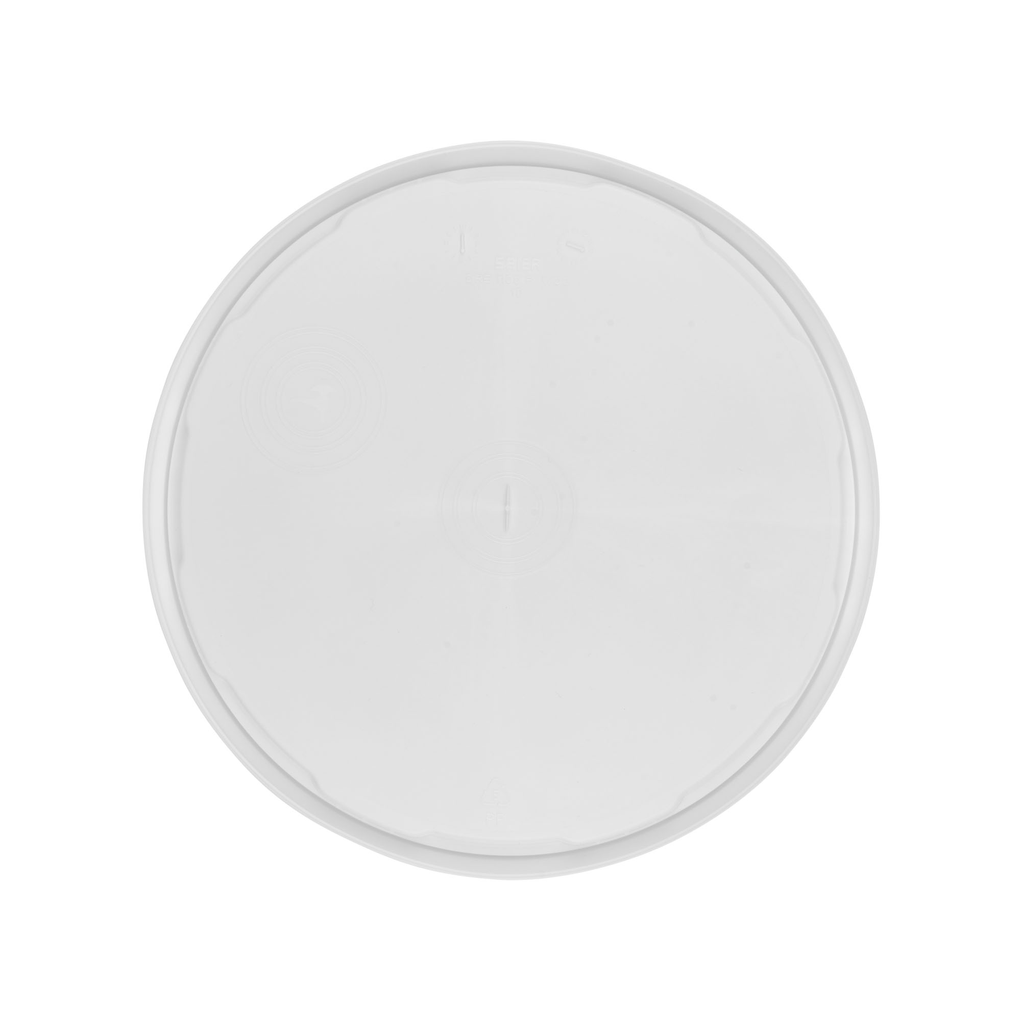 Καπάκι για κουβά 12,5 l, πλαστικό PP, λευκό