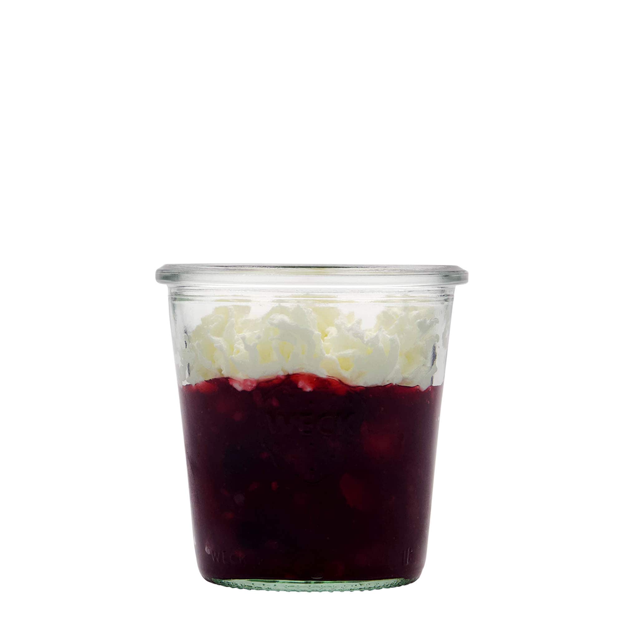 Κυλινδρικό βάζο WECK 290 ml, στόμιο: στρογγυλεμένο χείλος Κυλινδρικό βάζο WECK 290 ml, στόμιο: στρογγυλεμένο χείλος