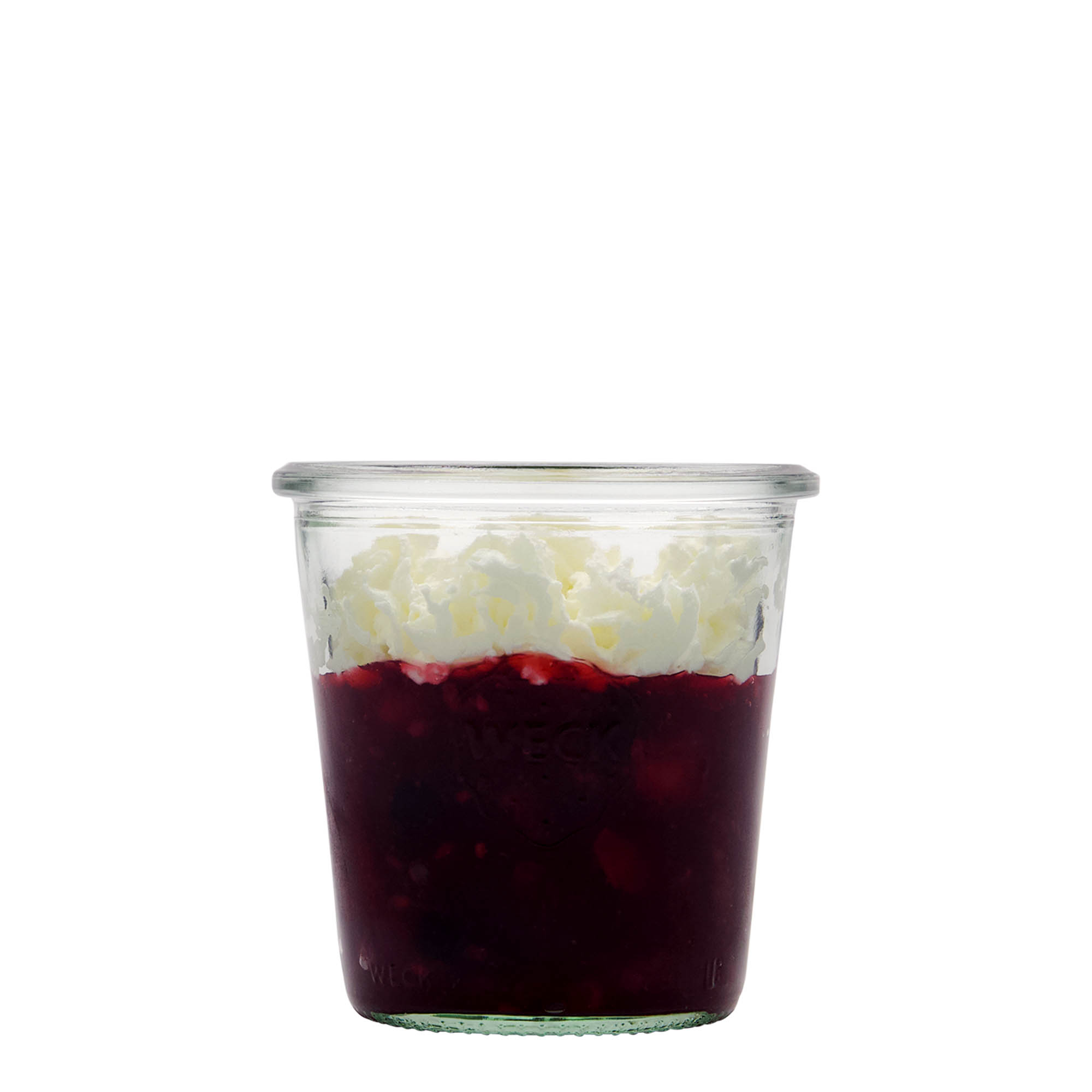 Κυλινδρικό βάζο WECK 290 ml, στόμιο: στρογγυλεμένο χείλος Κυλινδρικό βάζο WECK 290 ml, στόμιο: στρογγυλεμένο χείλος