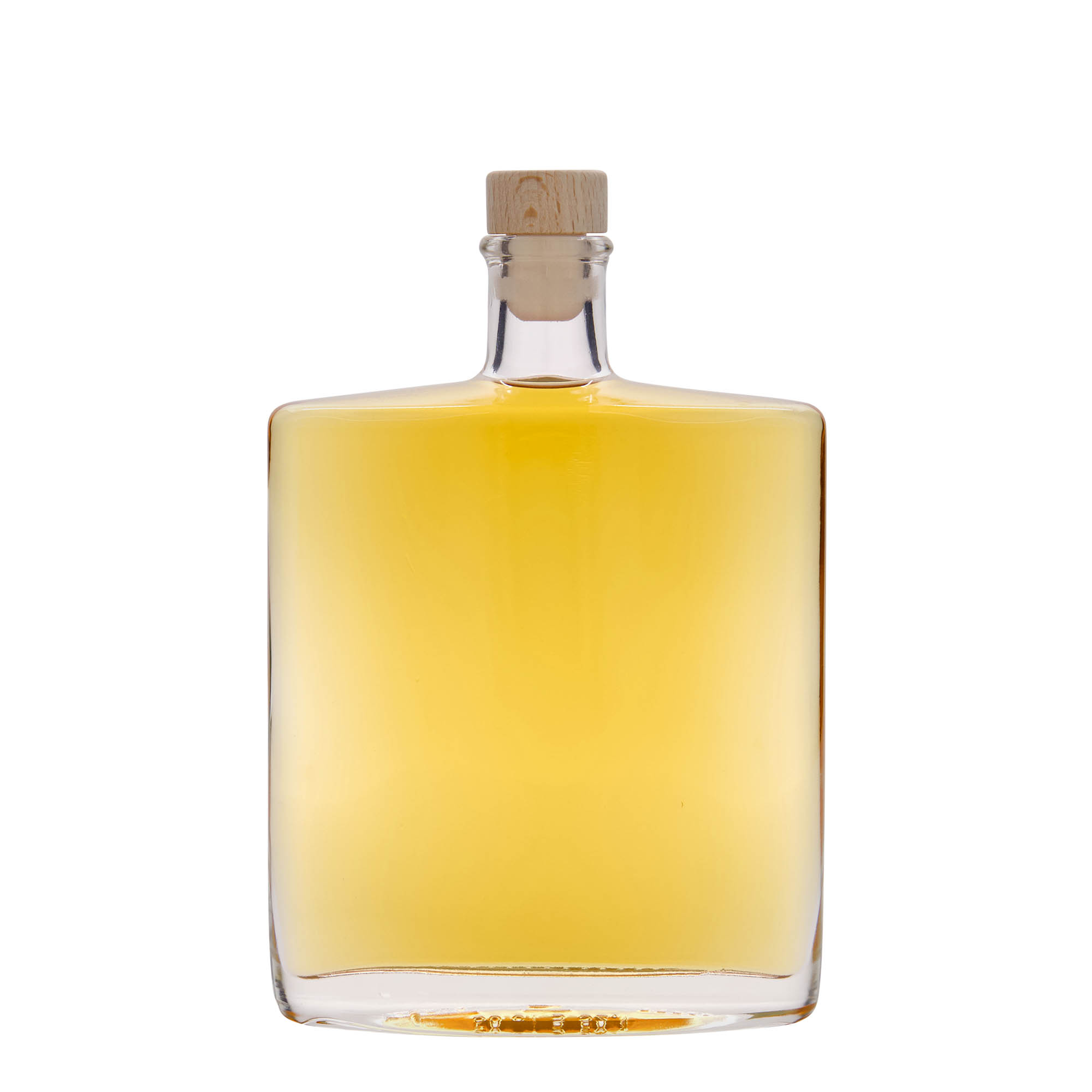 Γυάλινο μπουκάλι 'Ζορμπάς' 500 ml, οβάλ, στόμιο: φελλός Γυάλινο μπουκάλι 'Ζορμπάς' 500 ml, οβάλ, στόμιο: φελλός