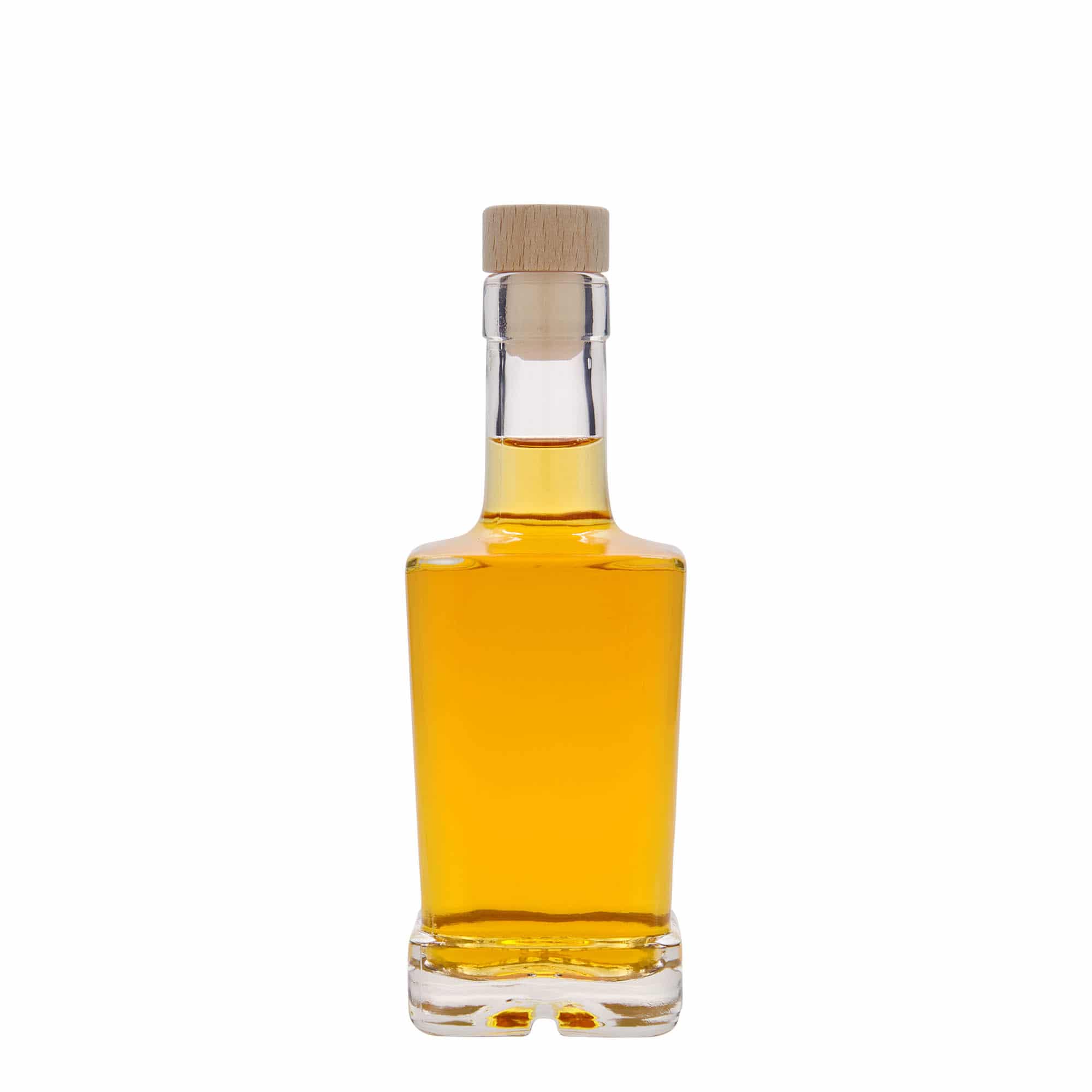 Γυάλινο μπουκάλι 'Rene' 250 ml, τετράγωνο, στόμιο: φελλός
