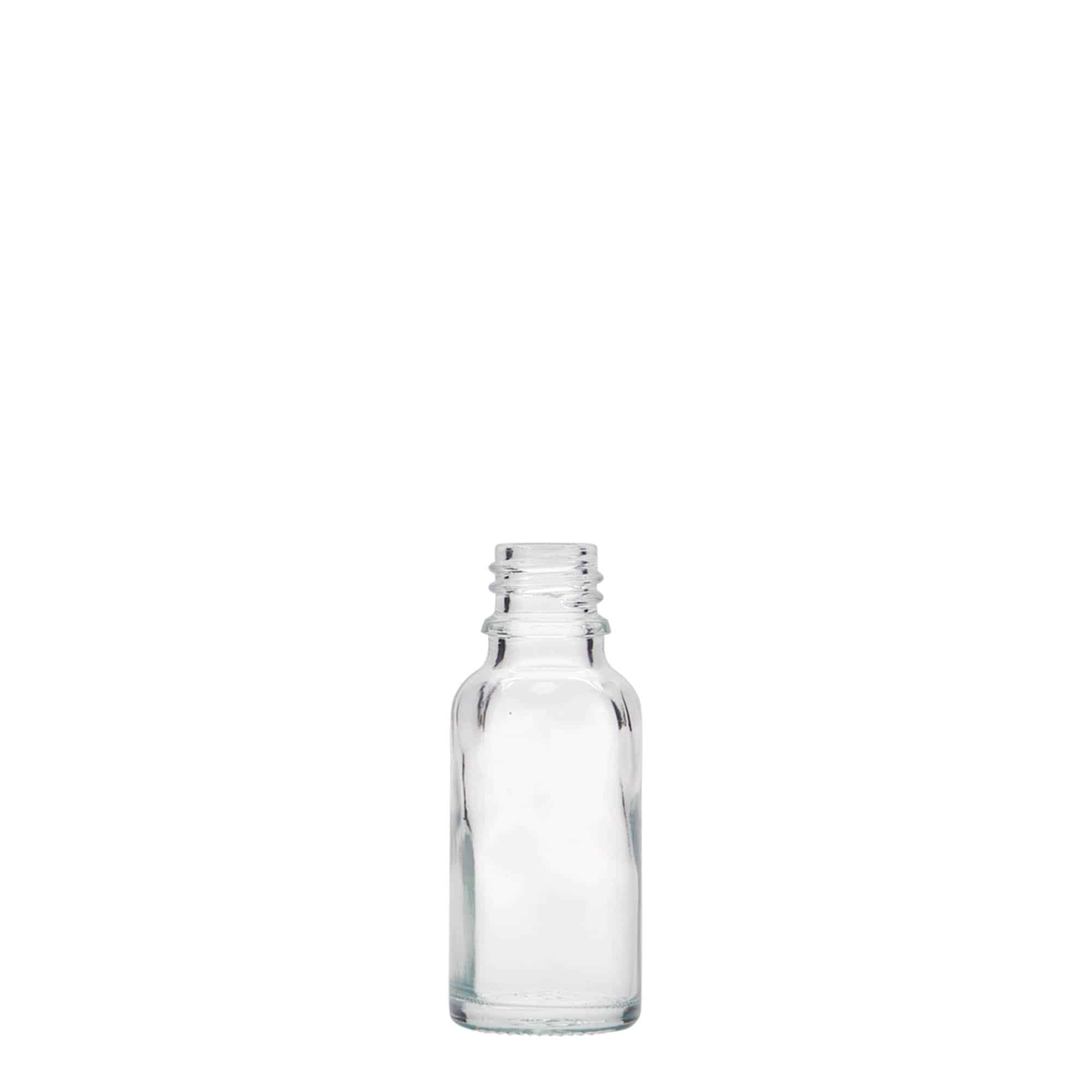 Μπουκάλι φαρμάκου 20 ml, γυάλινο, στόμιο: DIN 18 Μπουκάλι φαρμάκου 20 ml, γυάλινο, στόμιο: DIN 18