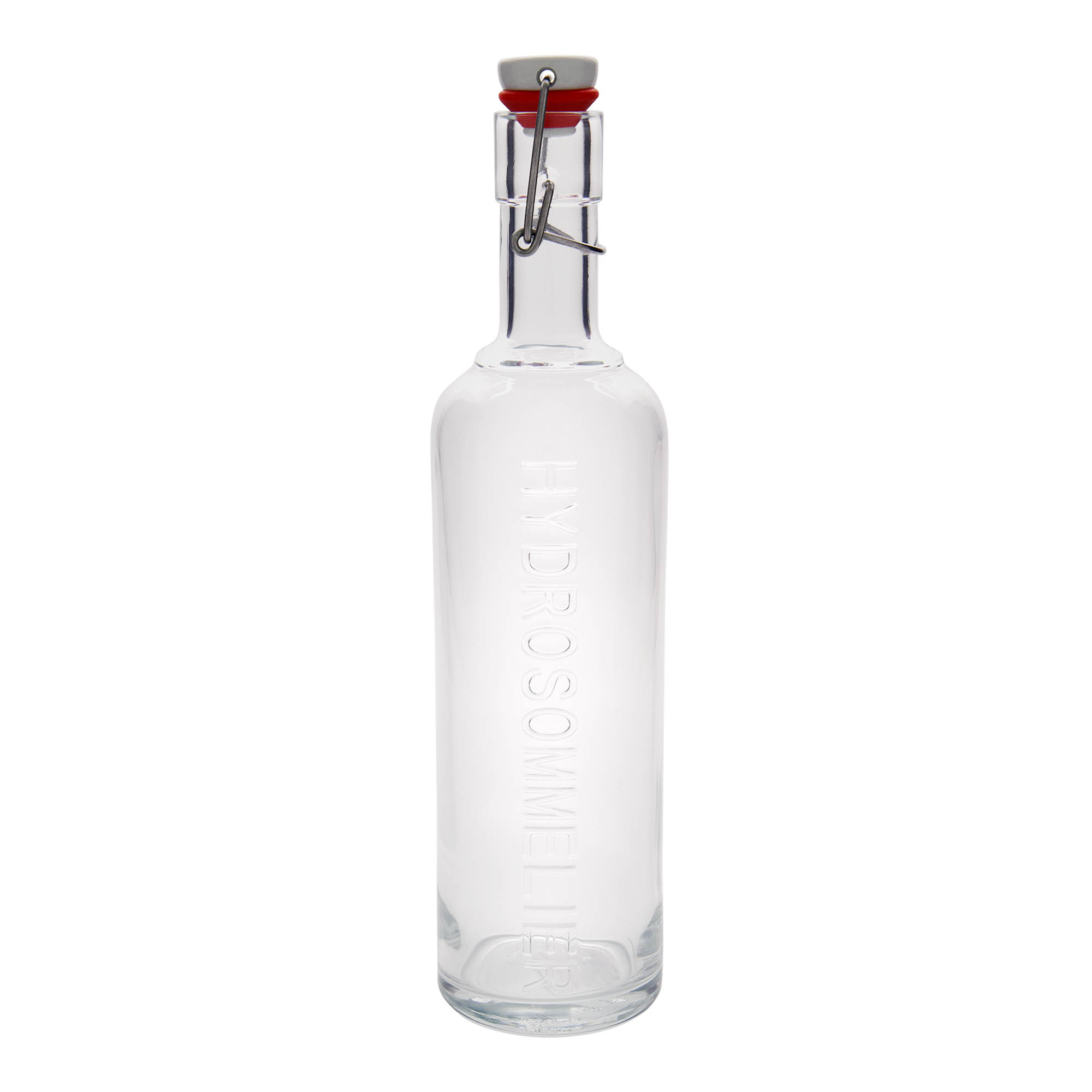 Γυάλινο μπουκάλι 'Optima Hydrosommelier' 1.000 ml, στόμιο: μηχανικό πώμα Γυάλινο μπουκάλι 'Optima Hydrosommelier' 1.000 ml, στόμιο: μηχανικό πώμα