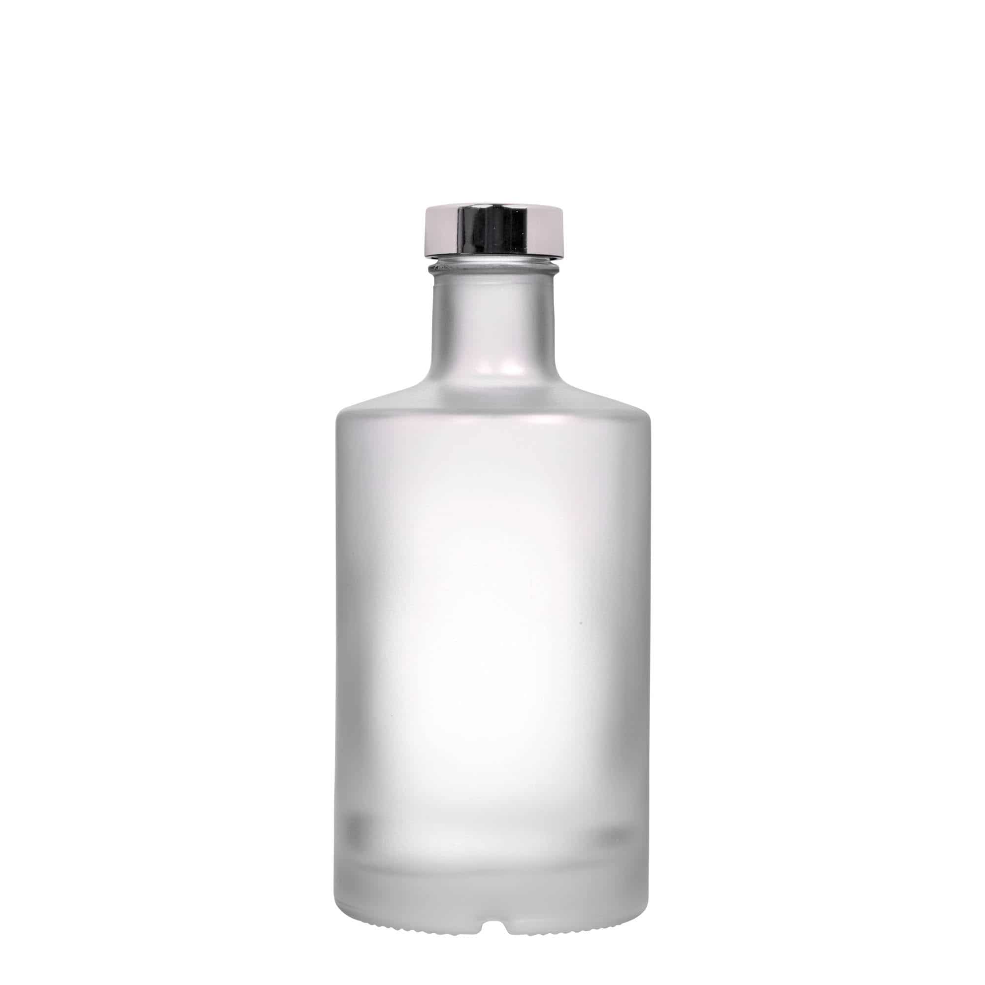 Γυάλινο μπουκάλι 'Caroline' 500 ml, εφέ του πάγου, στόμιο: GPI 33