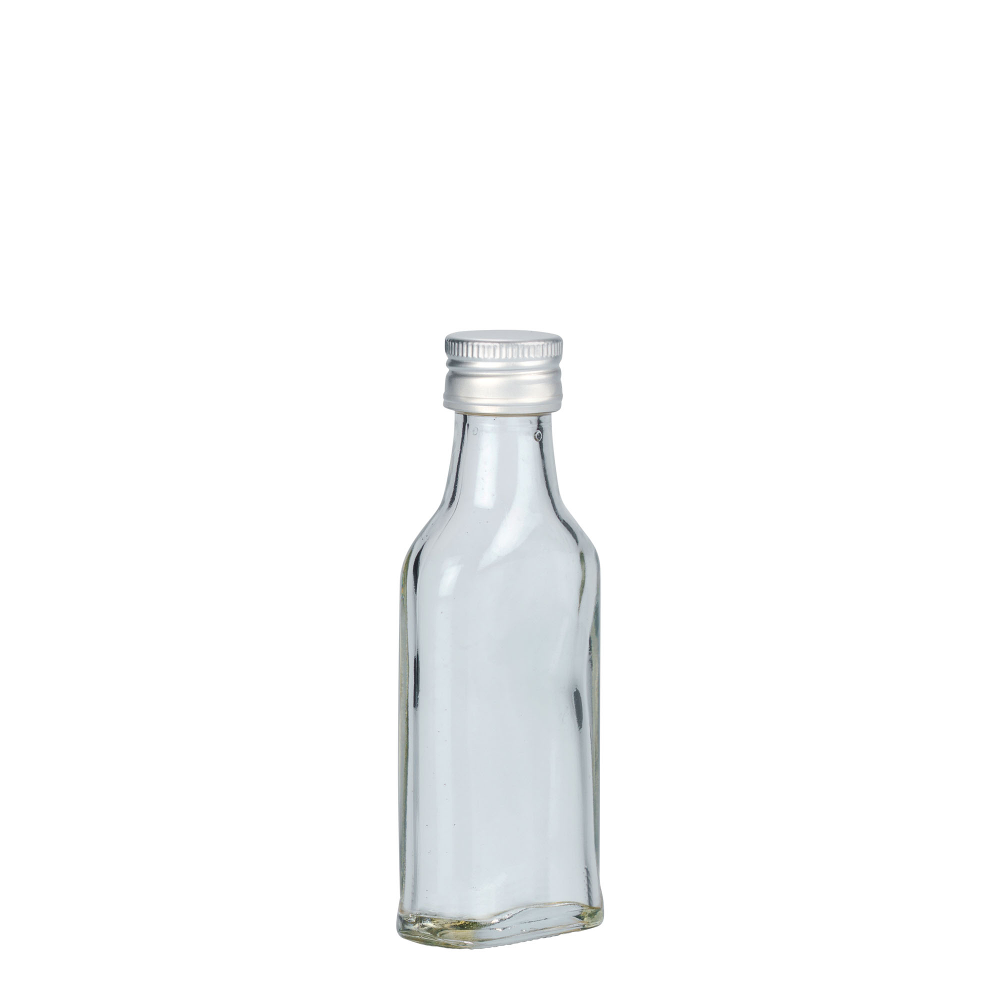 40 ml Taschenflasche, rechteckig, Mündung: PP 22