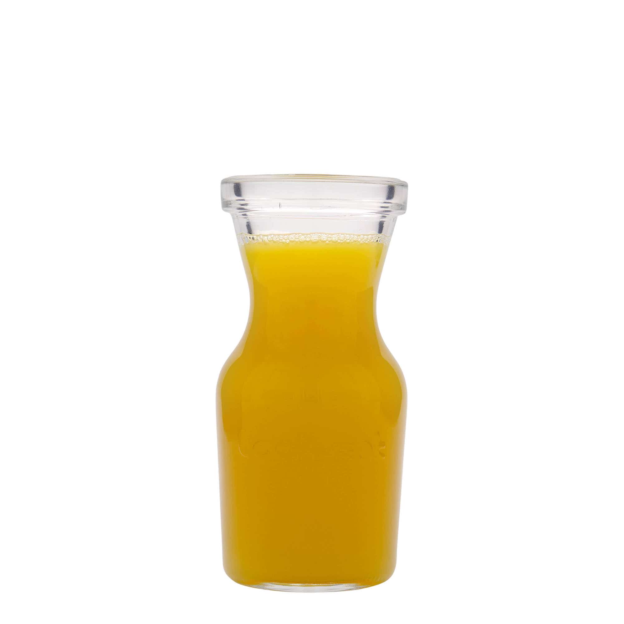 Γυάλινη καράφα 'Lock-Eat' 250 ml, στόμιο: καπάκι με κλιπ