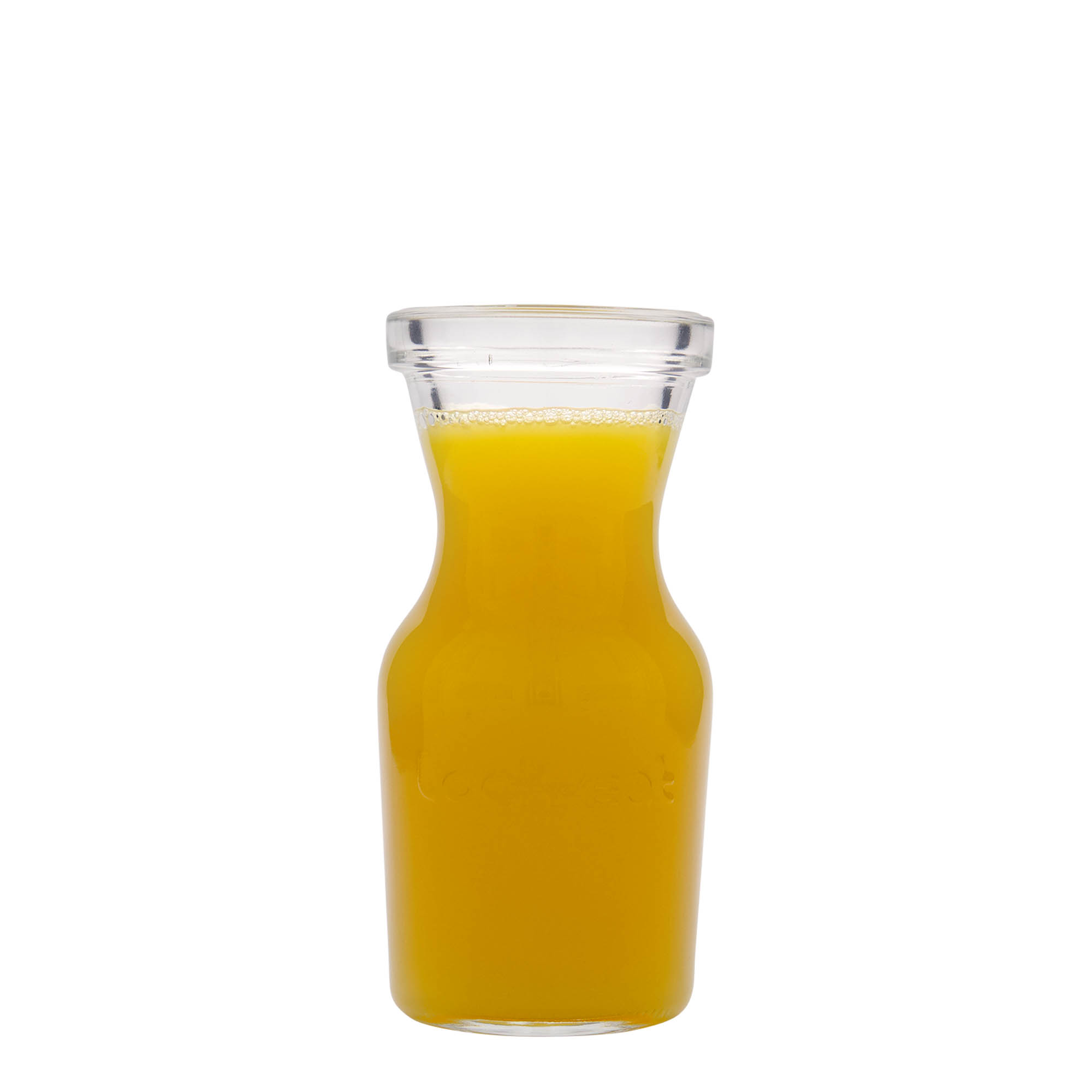 Γυάλινη καράφα 'Lock-Eat' 250 ml, στόμιο: καπάκι με κλιπ