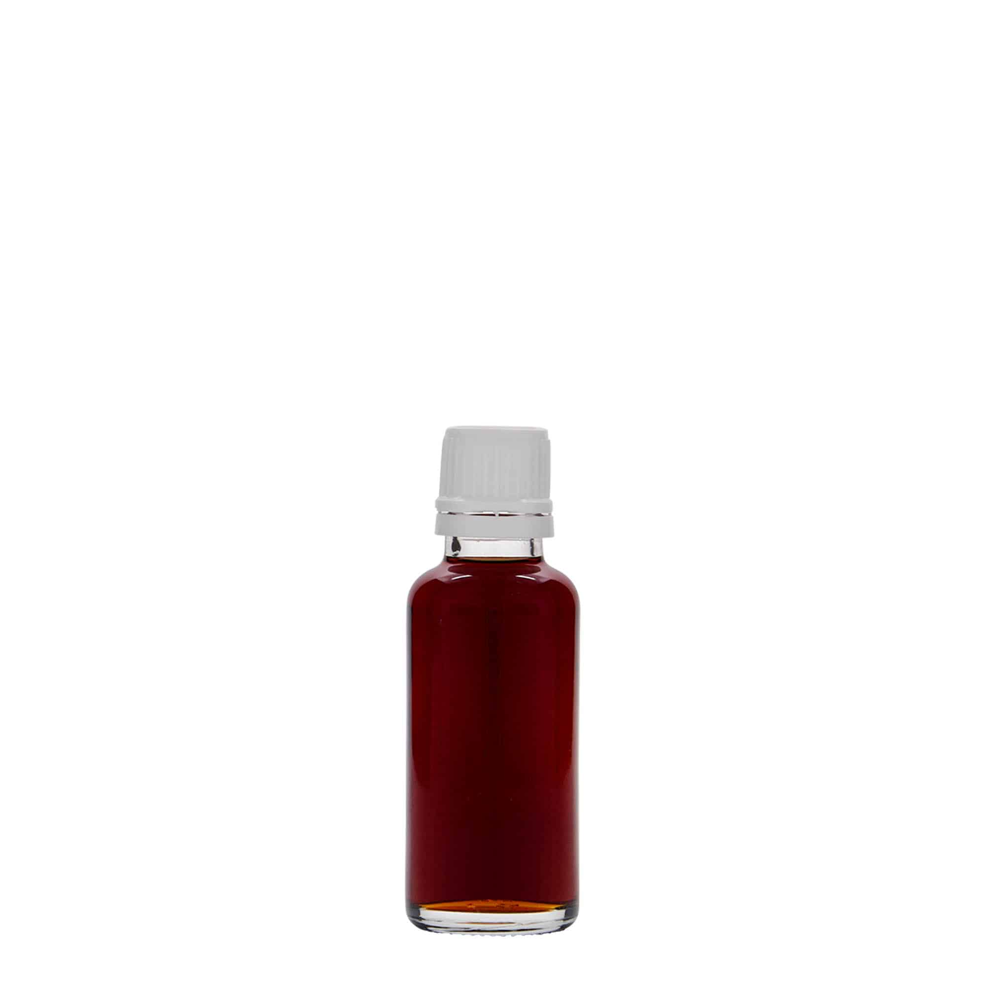 Μπουκάλι φαρμάκου 30 ml, γυάλινο, στόμιο: DIN 18