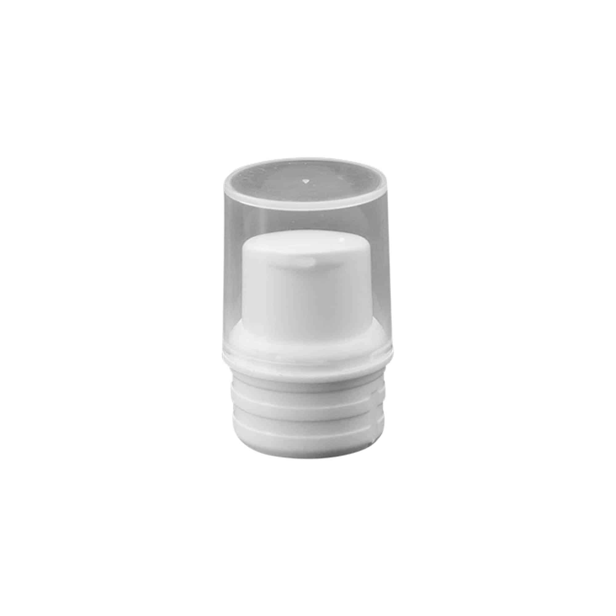 Κεφαλή αντλίας Airless Dispenser 'Nano', πλαστικό PP, λευκή Κεφαλή αντλίας Airless Dispenser 'Nano', πλαστικό PP, λευκή