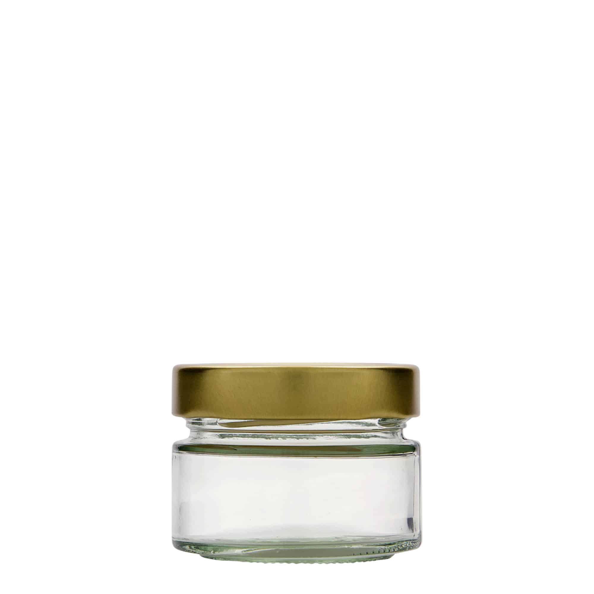 Στρογγυλό βάζο 'Aurora' 130 ml, στόμιο: deep twist-off (DTO 66)