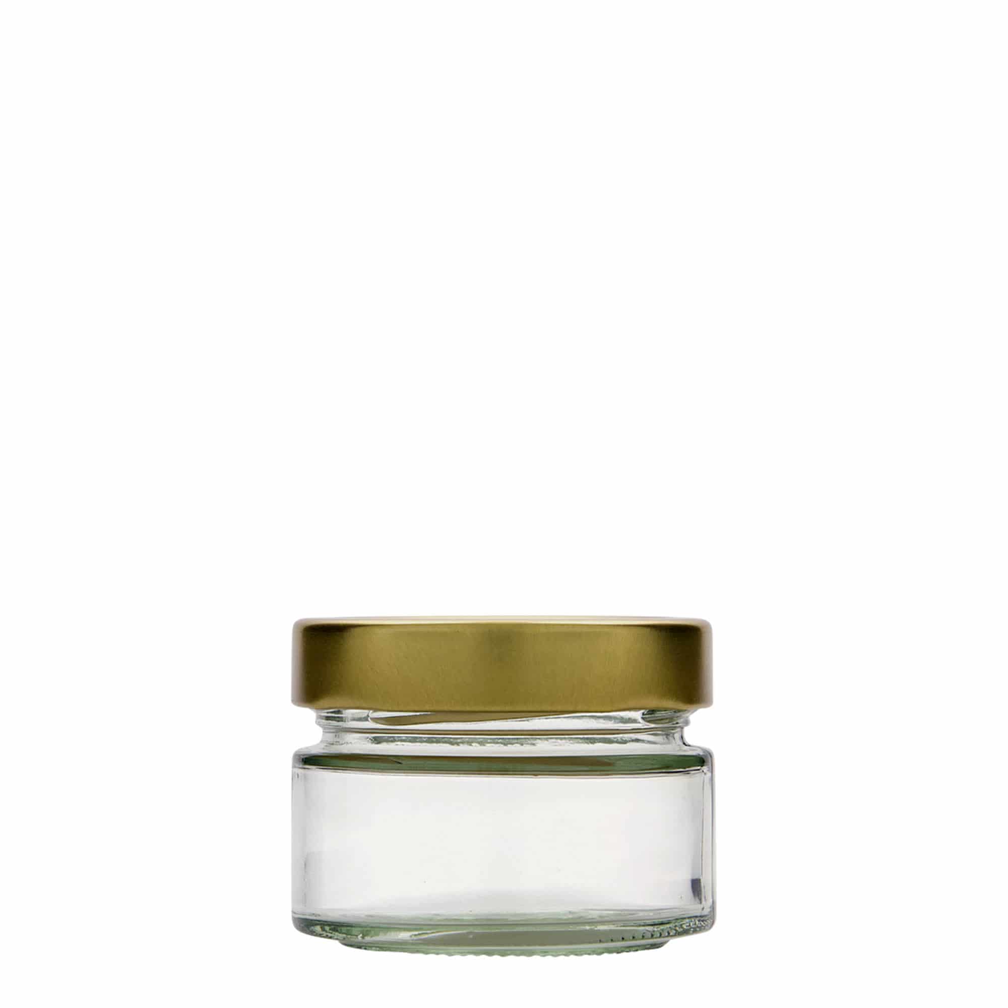 130 ml στρογγυλό γυαλί 'Aurora', στόμιο: Deep-Twist-Off (DTO 66)