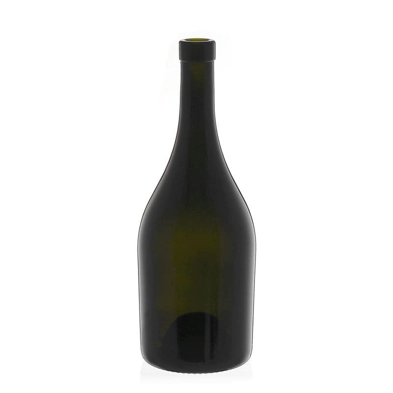 Μπουκάλι κρασιού 'Exclusive' 750 ml, πράσινο αντικέ, στόμιο: φελλός