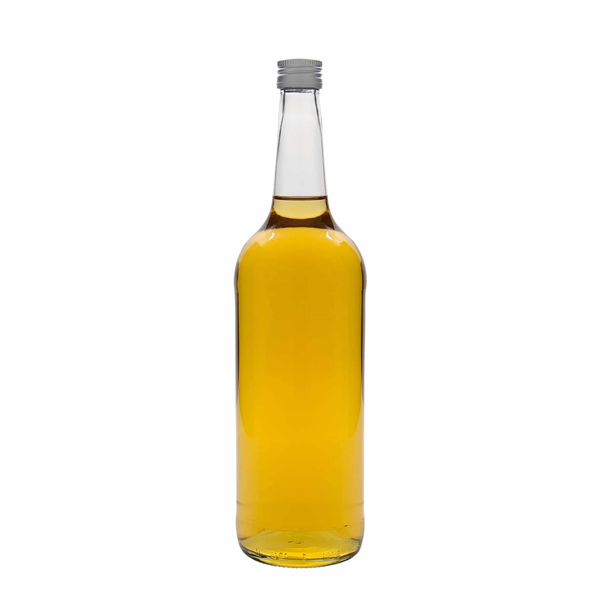 Γυάλινο μπουκάλι με ίσιο λαιμό 1.000 ml, στόμιο: φελλός