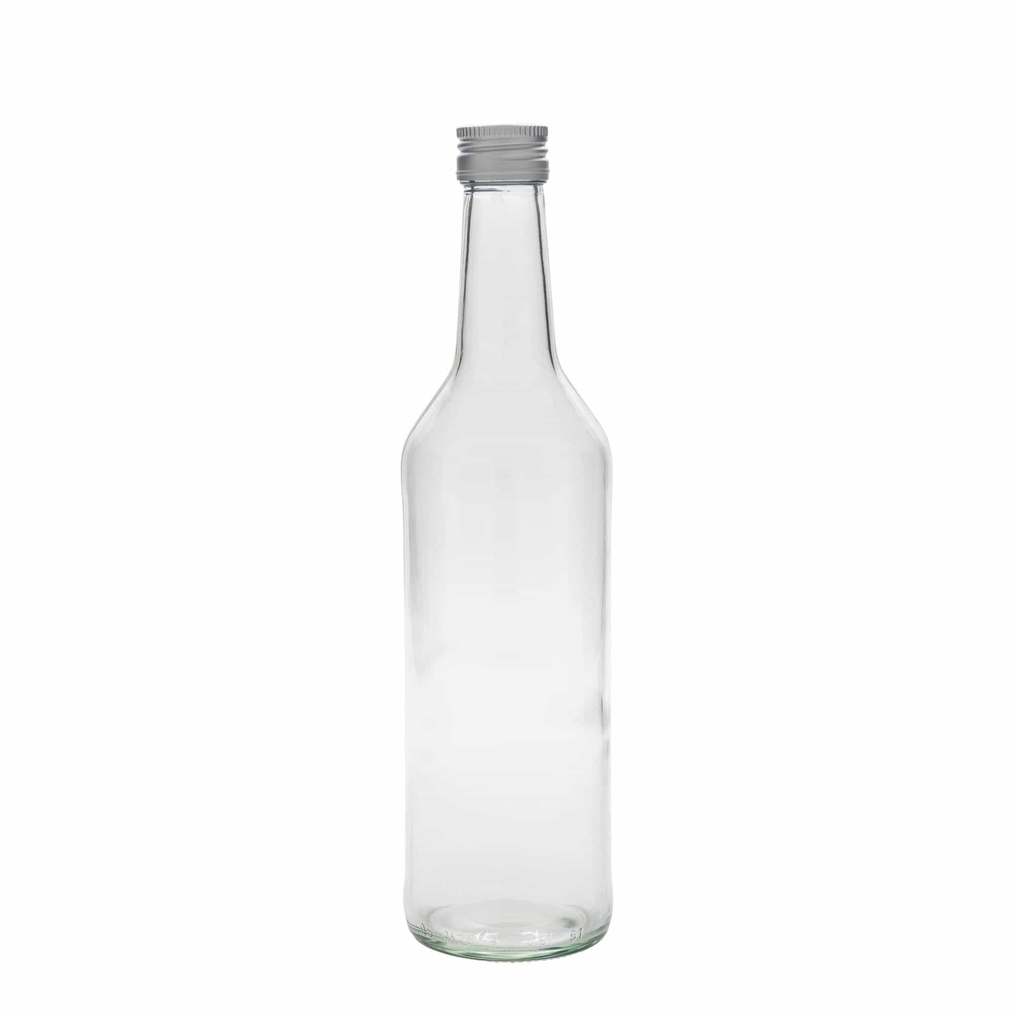 Γυάλινο μπουκάλι με ίσιο λαιμό 500 ml, στόμιο: PP 28