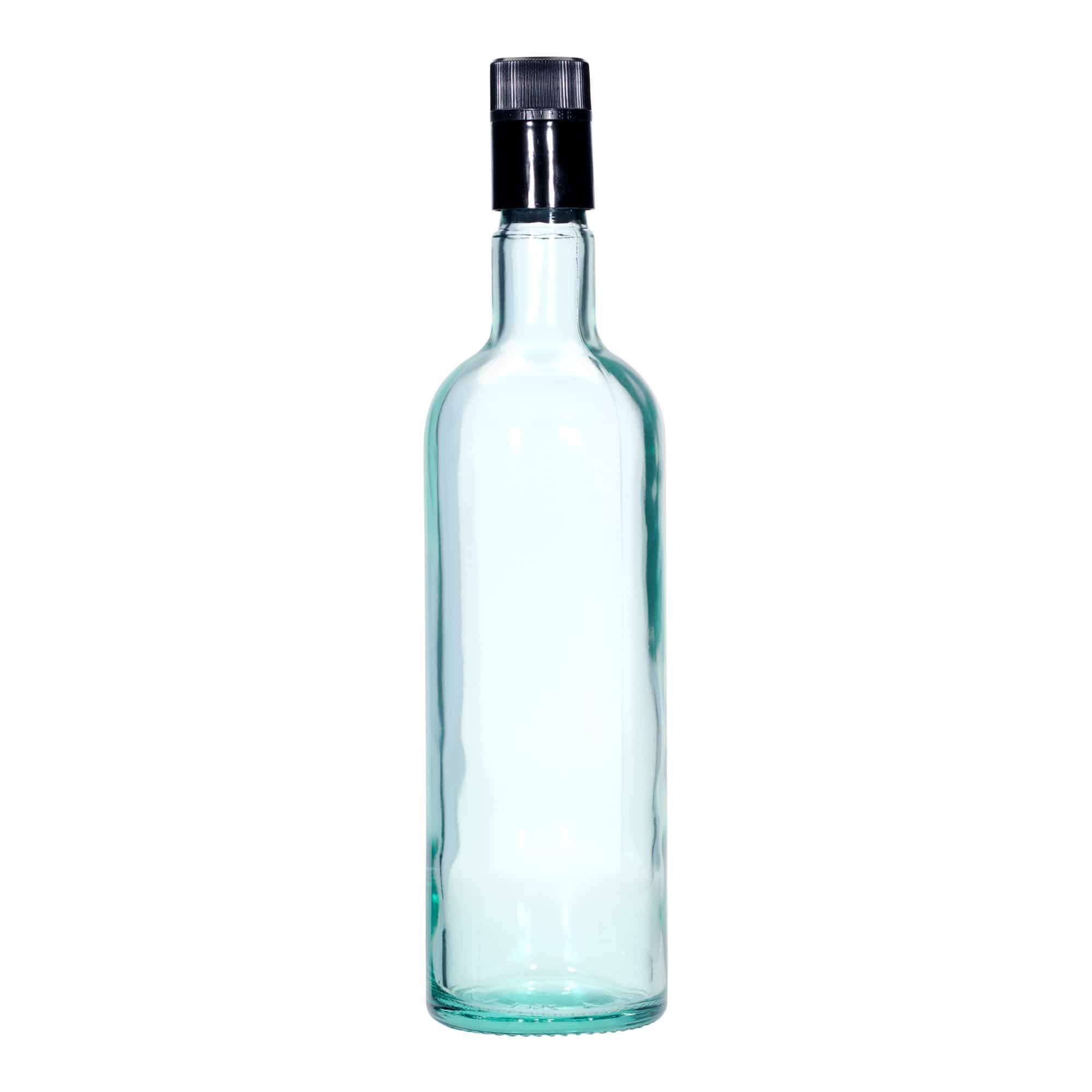 Μπουκάλι για ξίδι/λάδι 'Willy New' 750 ml, γυάλινο, ανοιχτό πράσινο, στόμιο: DOP