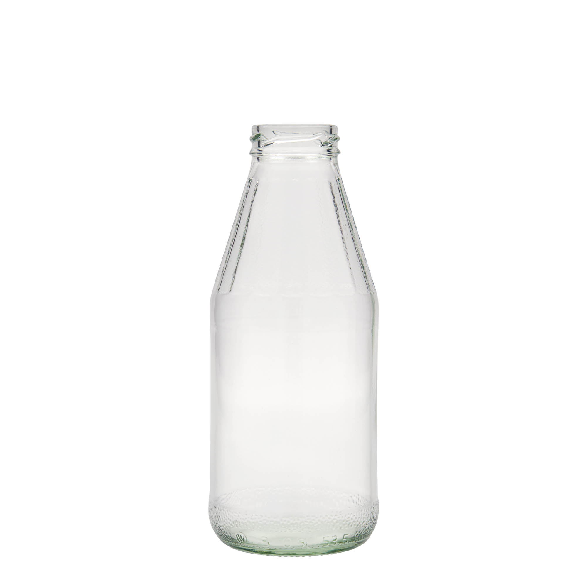 Μπουκάλι γενικής χρήσης με φαρδύ λαιμό 500 ml, γυάλινο, στόμιο: twist-off (TO 43) Μπουκάλι γενικής χρήσης με φαρδύ λαιμό 500 ml, γυάλινο, στόμιο: twist-off (TO 43)