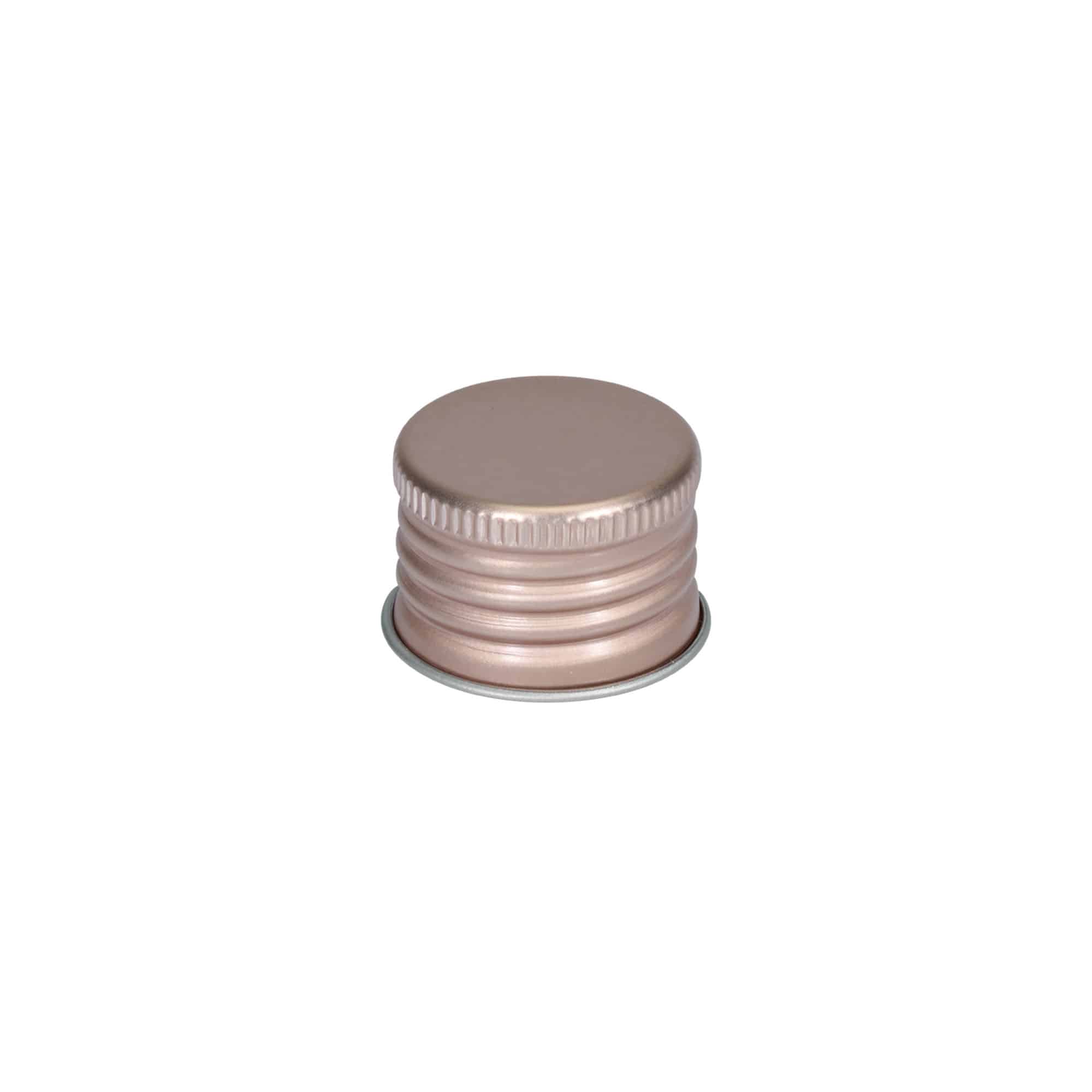 Schraubverschluss, Metall, rosa, für Mündung: 24/410 Schraubverschluss, Metall, rosa, für Mündung: 24/410