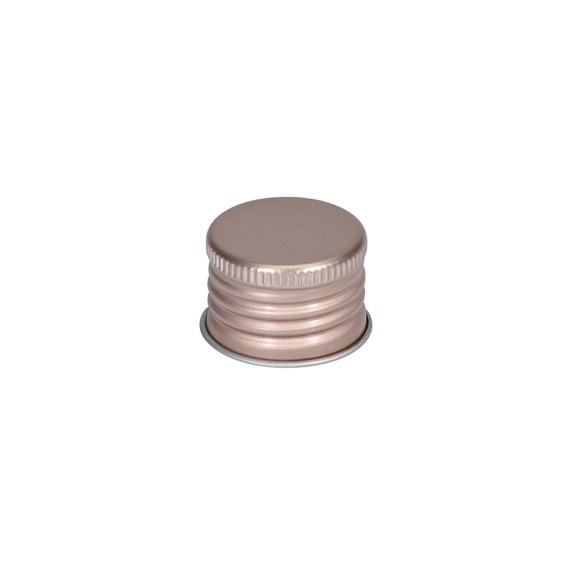 Schraubverschluss, Metall, rosa, für Mündung: 24/410