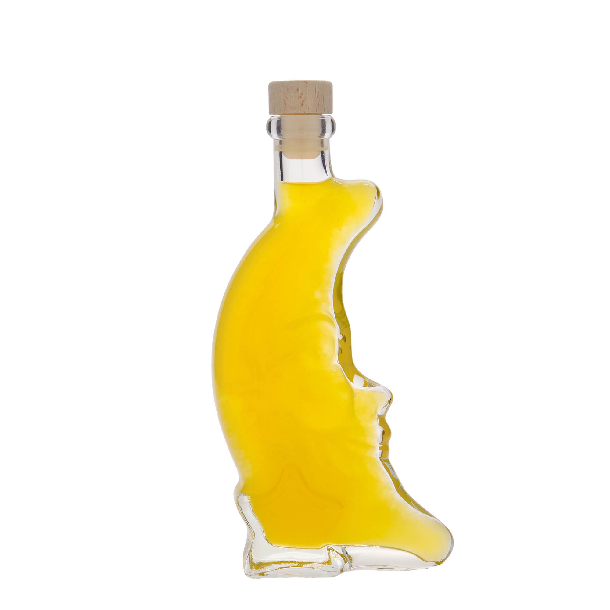 Γυάλινο μπουκάλι 'Σελήνη' 200 ml, στόμιο: φελλός Γυάλινο μπουκάλι 'Σελήνη' 200 ml, στόμιο: φελλός