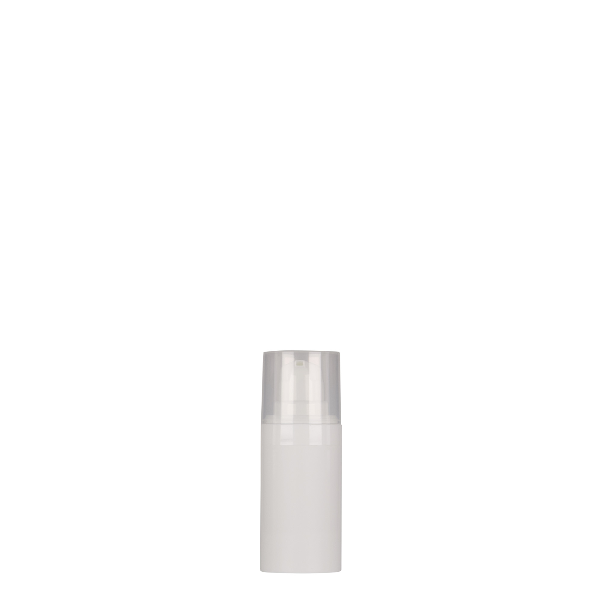 Airless Dispenser 'Micro' 15 ml, πλαστικό PP, λευκό