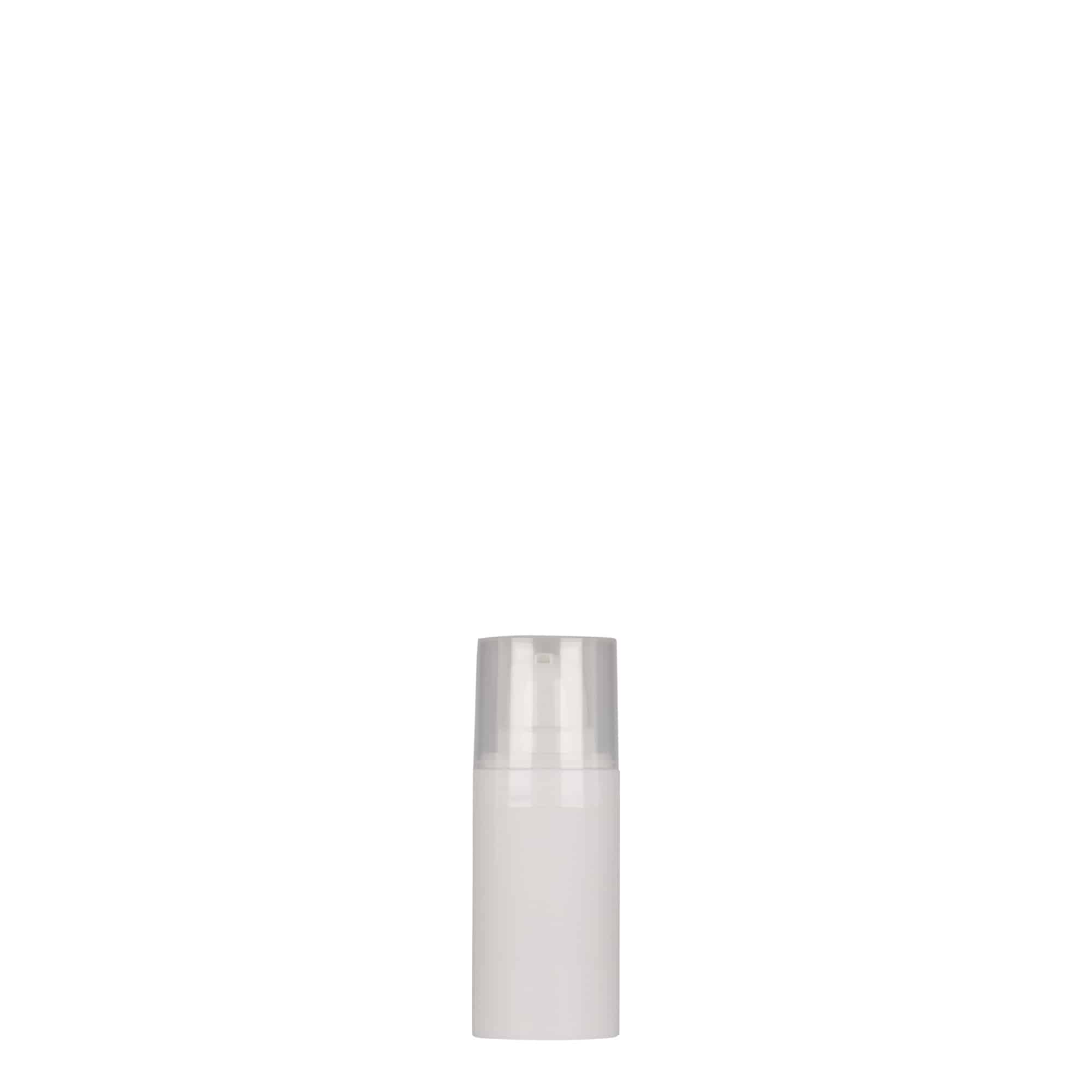 15 ml Airless διανομέας 'Micro', πλαστικό PP, λευκό
