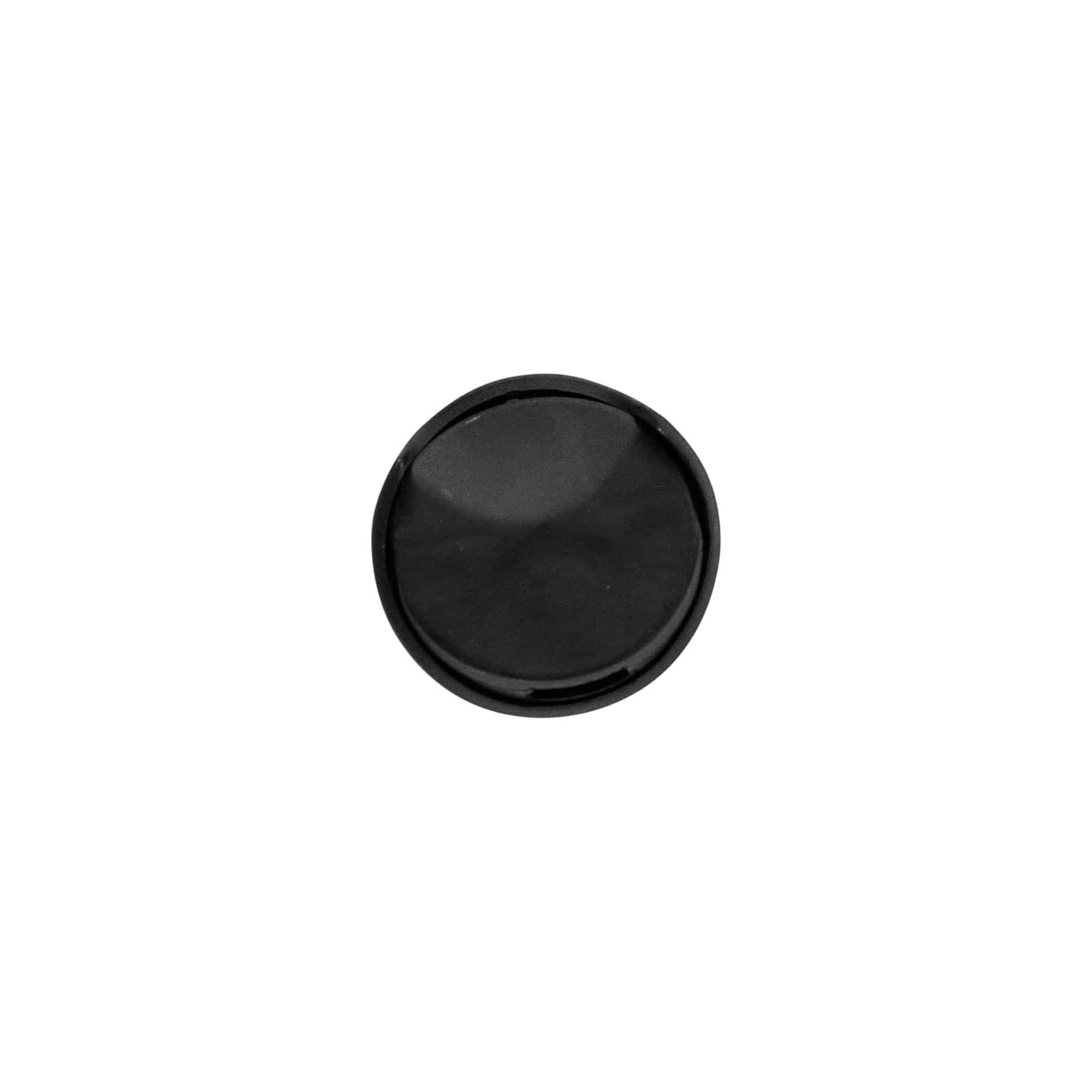 Βιδωτό πώμα disc-top, πλαστικό PP, μαύρο, για στόμιο: GPI 24/410