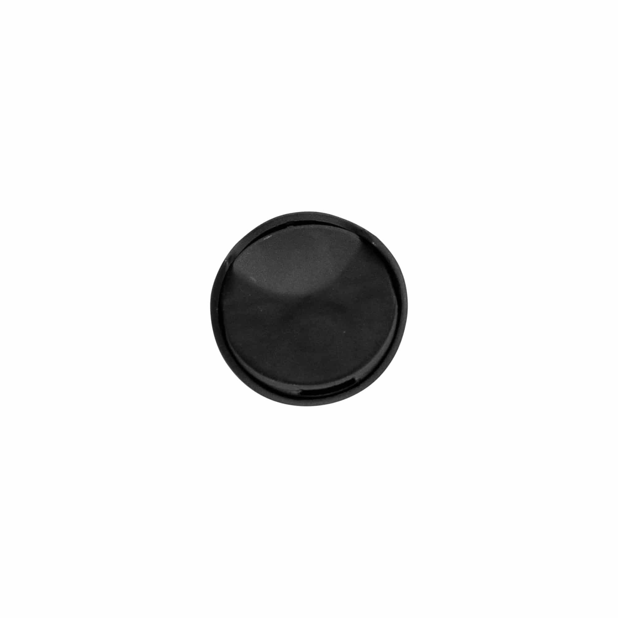 Βιδωτό πώμα disc-top, πλαστικό PP, μαύρο, για στόμιο: GPI 24/410