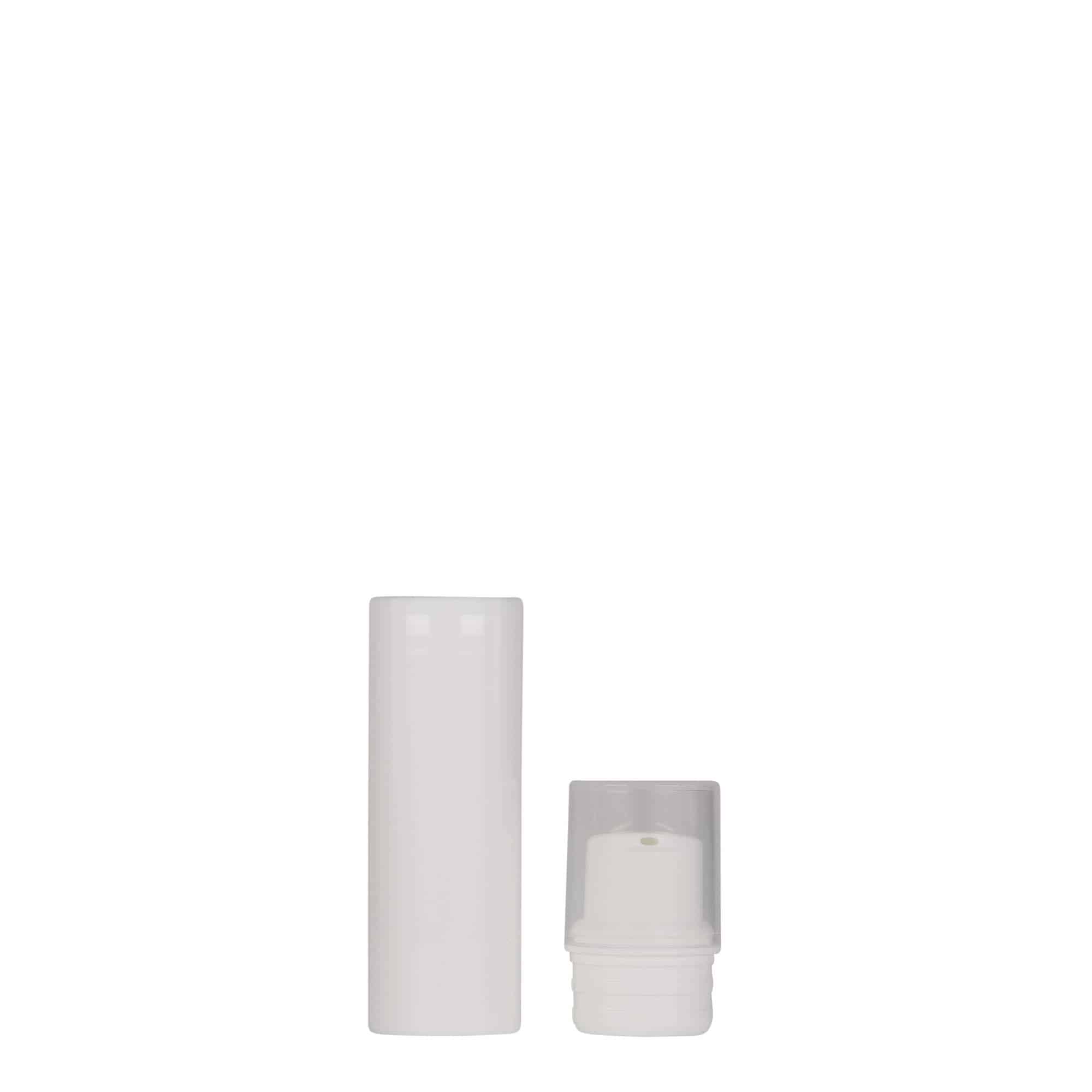 10 ml Airless διανομέας 'Nano', πλαστικό PP, λευκό