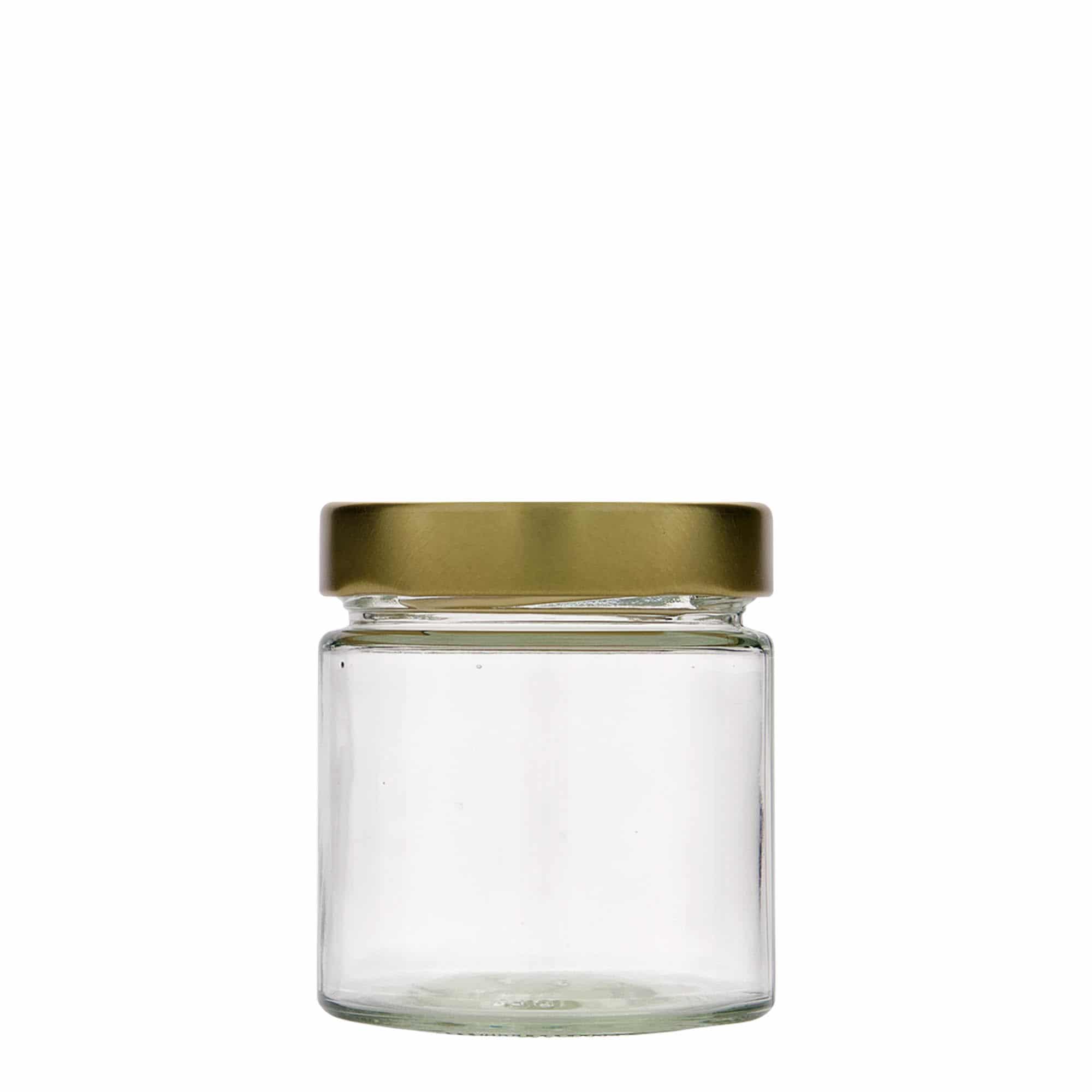 Στρογγυλό βάζο 'Aurora' 220 ml, στόμιο: deep twist-off (DTO 66)