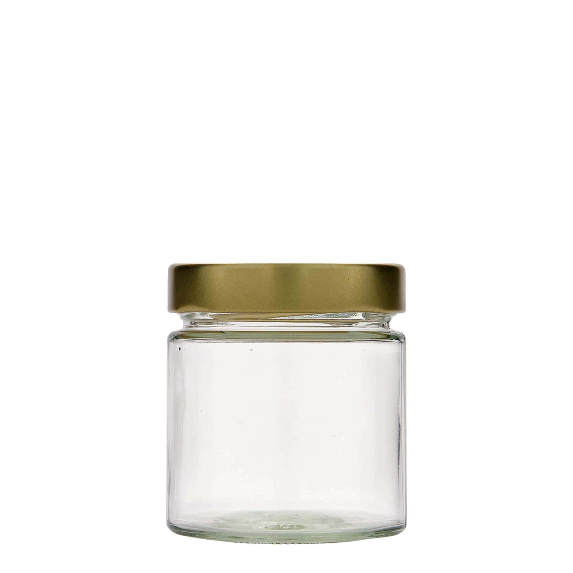 Στρογγυλό βάζο 'Aurora' 220 ml, στόμιο: deep twist-off (DTO 66)