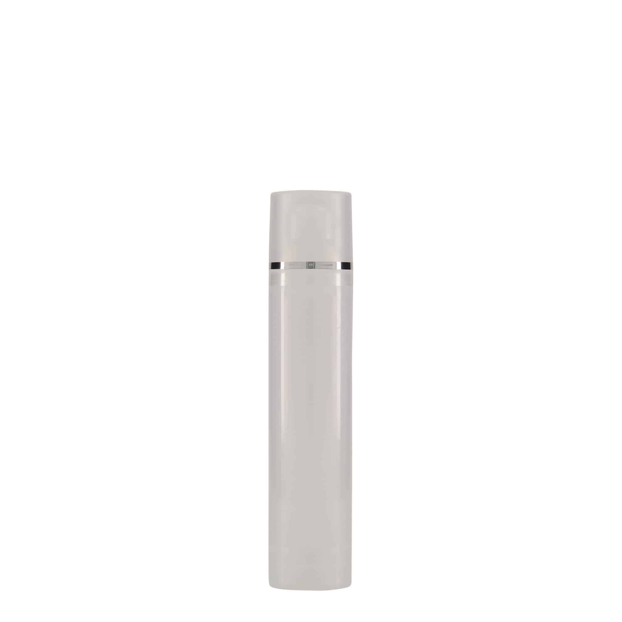Airless Dispenser 'Mezzo' 100 ml, πλαστικό PP, φυσικό χρώμα