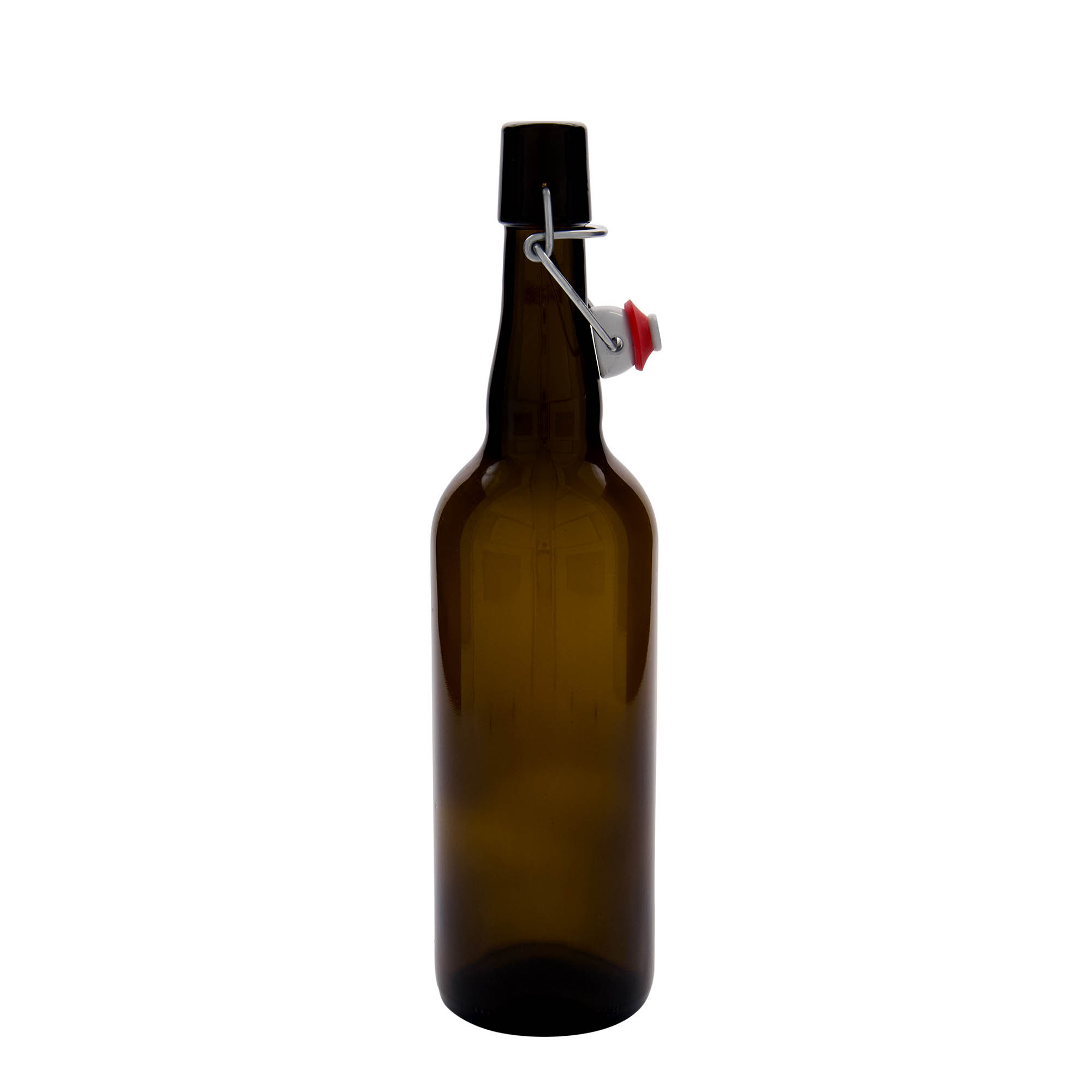 Μπουκάλι βελγικής μπύρας 750 ml, γυάλινο, καφέ, στόμιο: μηχανικό πώμα