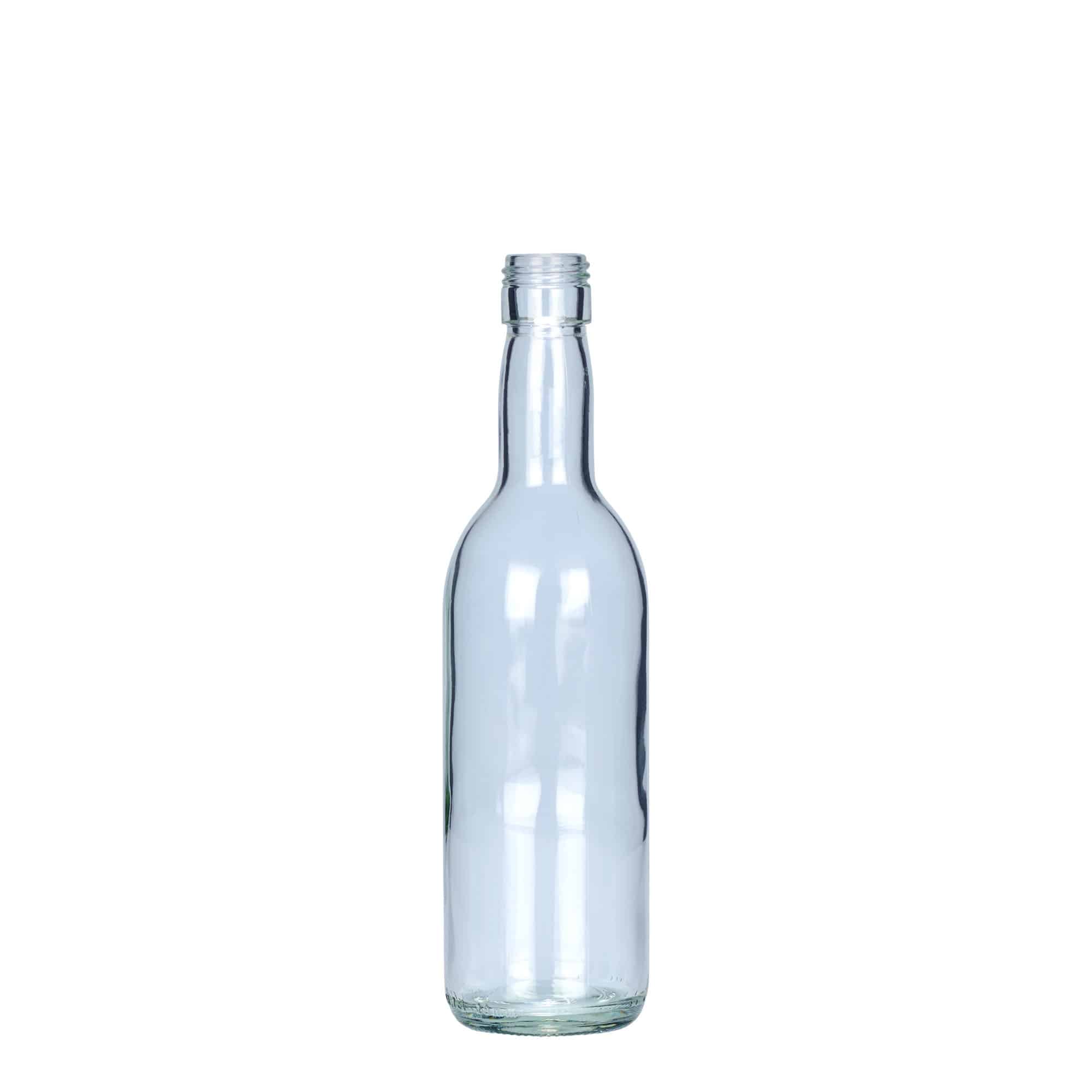 187 ml Glasflasche 'Bordeaux Airline', Mündung: PP 22 187 ml Glasflasche 'Bordeaux Airline', Mündung: PP 22
