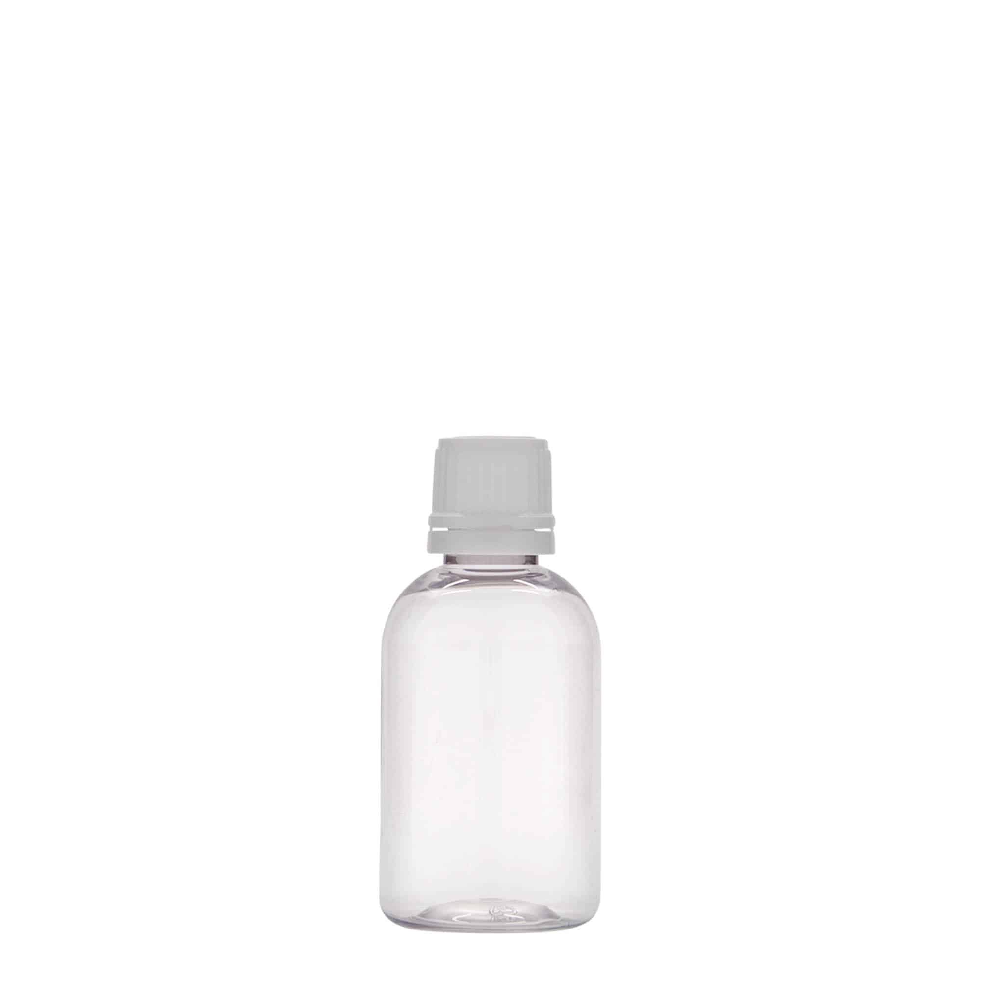 Μπουκάλι φαρμάκου PET 'Easy Living' 50 ml, πλαστικό, στόμιο: DIN 18