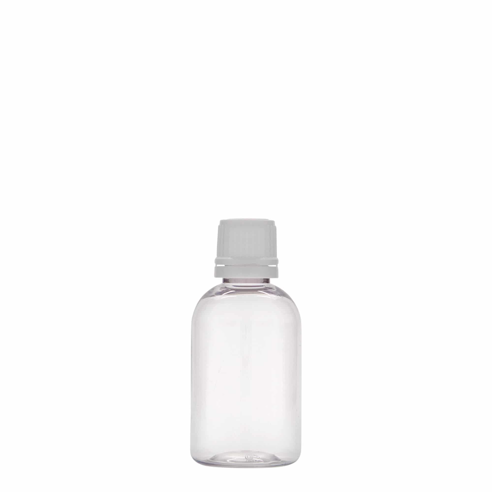 50 ml φιάλη PET για φάρμακα 'Easy Living', πλαστικό, στόμιο: DIN 18