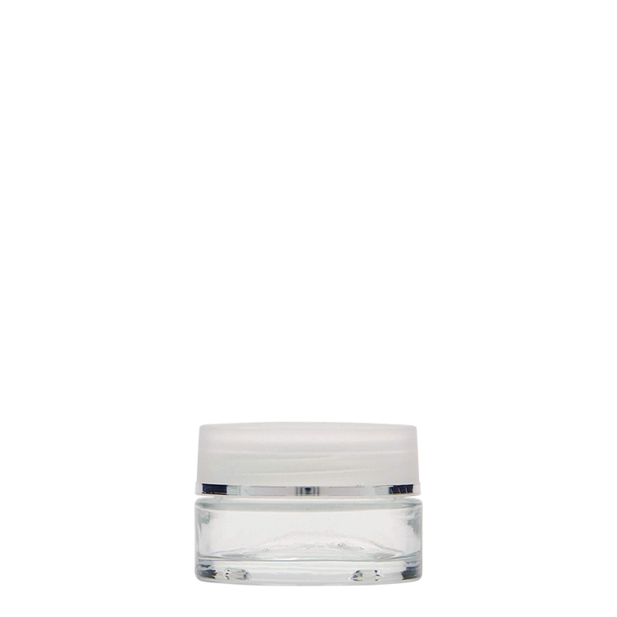 Βάζο για καλλυντικά 'Clear Edition' 15 ml, γυάλινο, στόμιο: βιδωτό πώμα
