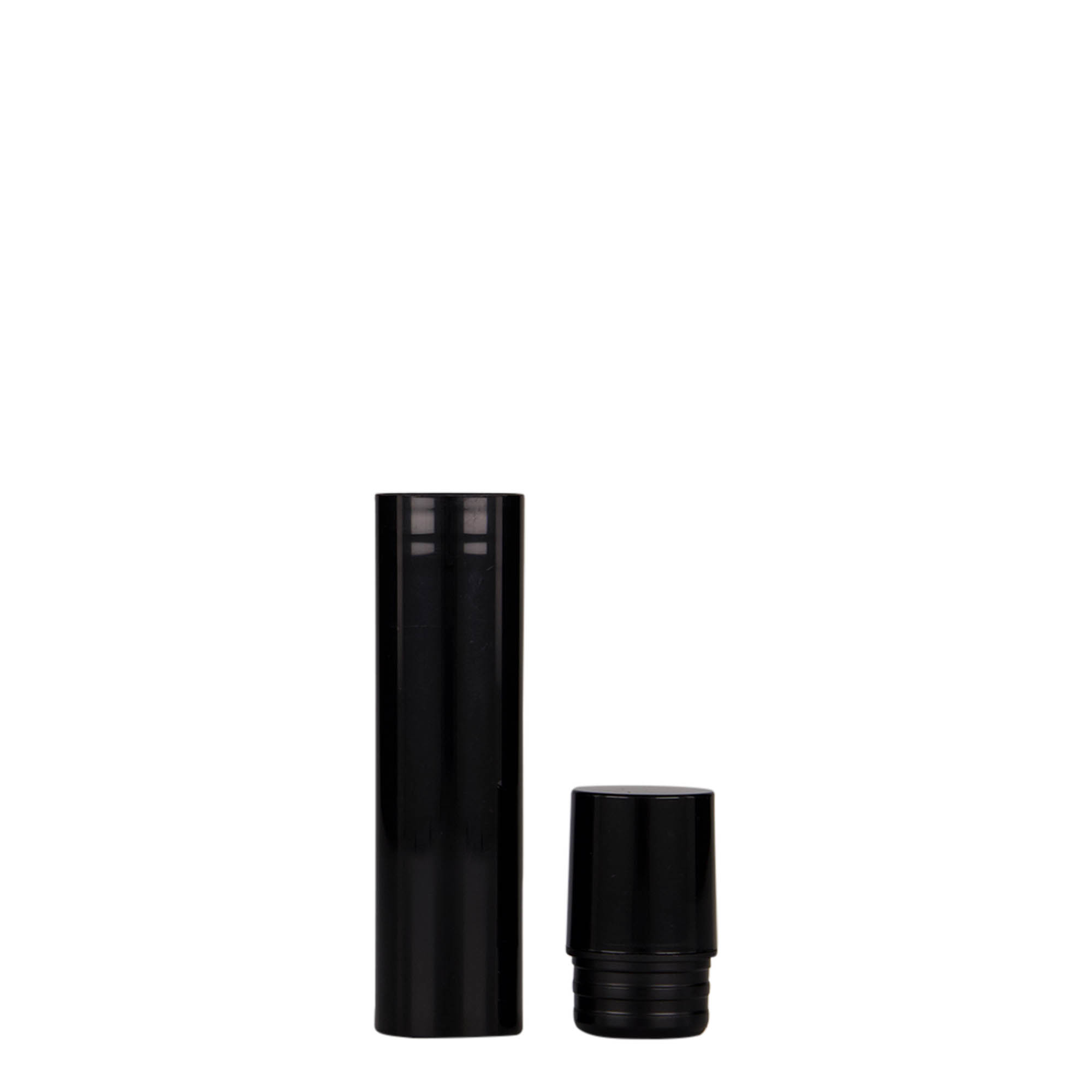 Airless Dispenser 'Nano' 15 ml, πλαστικό PP, μαύρο