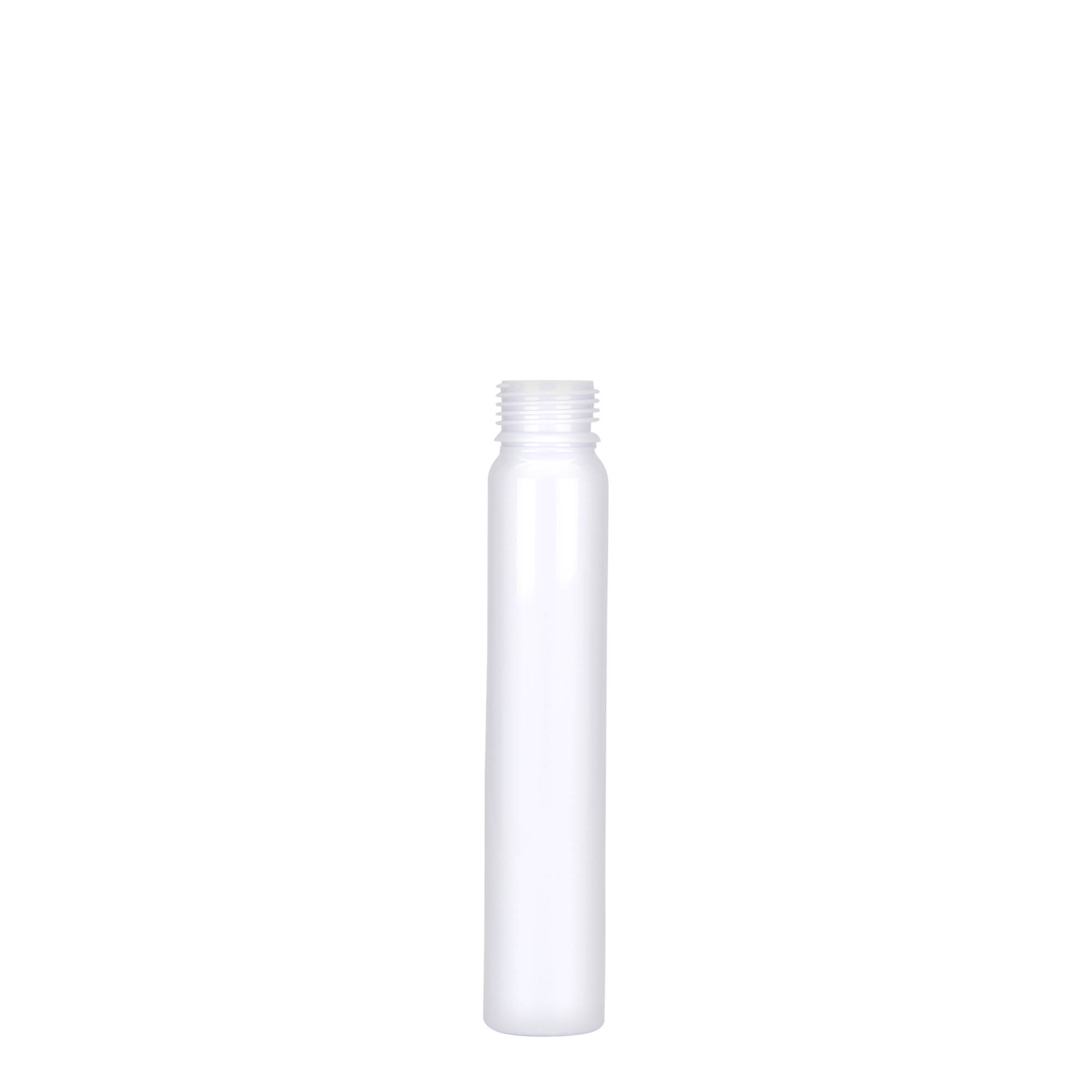 Κύλινδρος PET 25 ml, πλαστικός, λευκός, στόμιο: βιδωτό πώμα