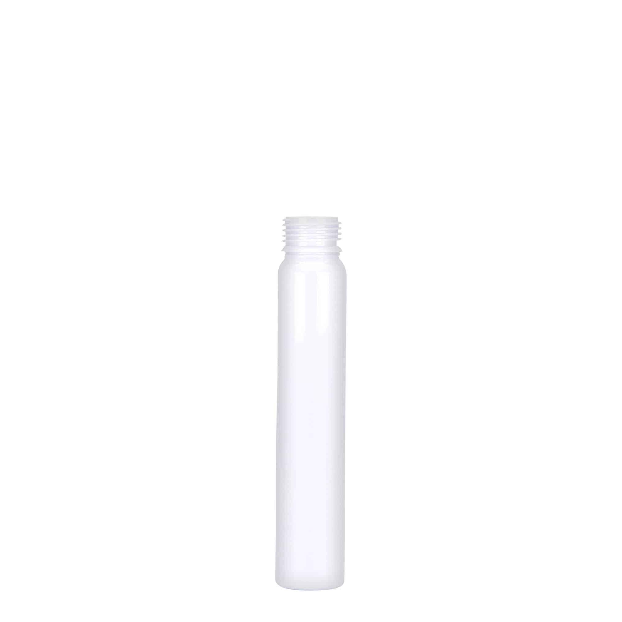 Κύλινδρος PET 25 ml, πλαστικός, λευκός, στόμιο: βιδωτό πώμα