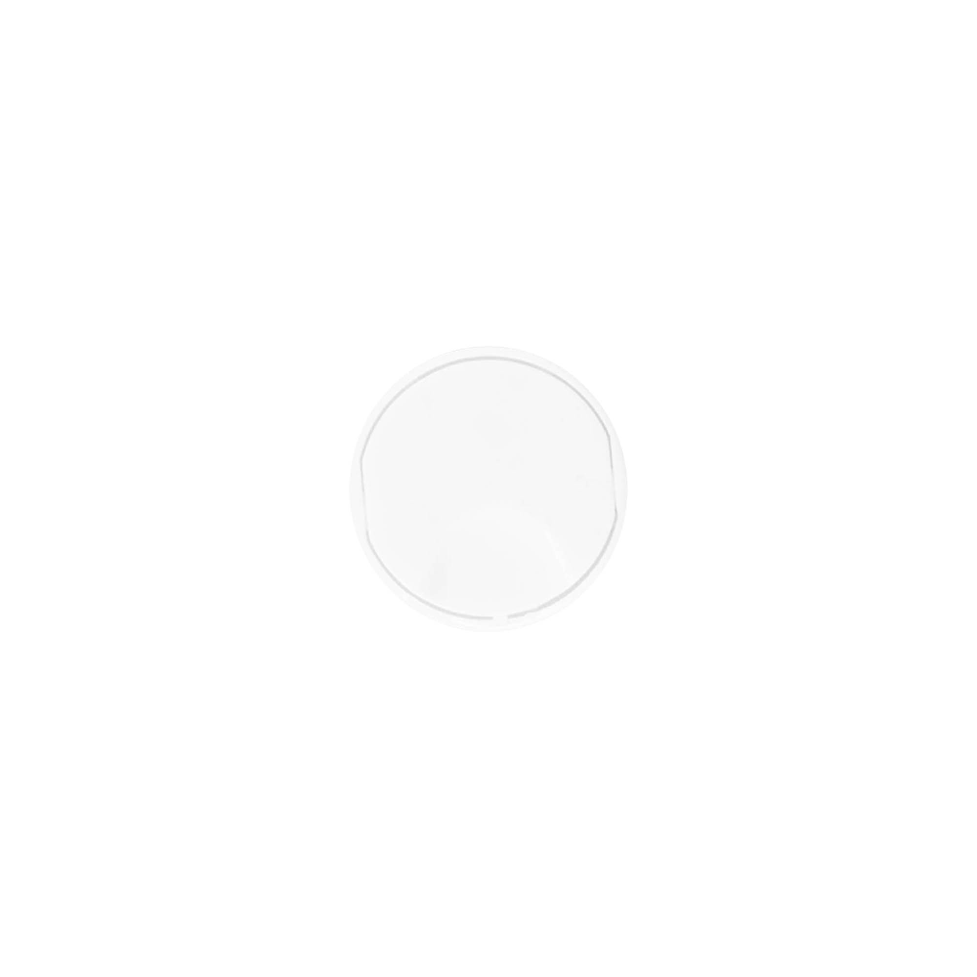 Βιδωτό πώμα disc-top, πλαστικό PP, λευκό, για στόμιο: GPI 20/410