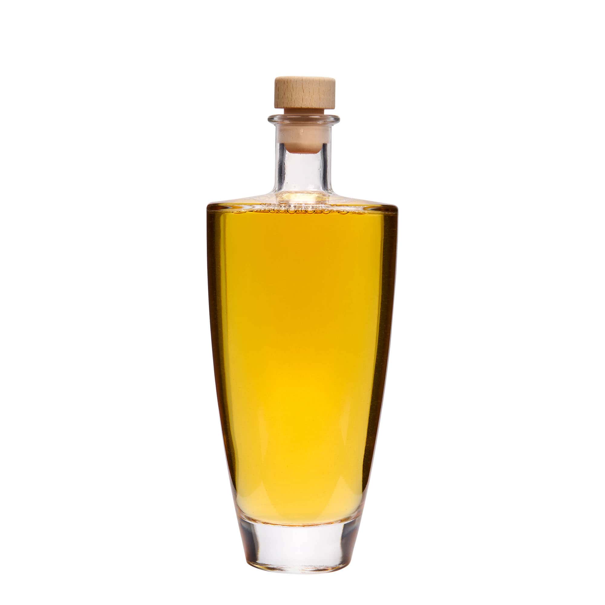 500 ml γυάλινο μπουκάλι 'Vanessa', οβάλ, στόμιο: φελλός