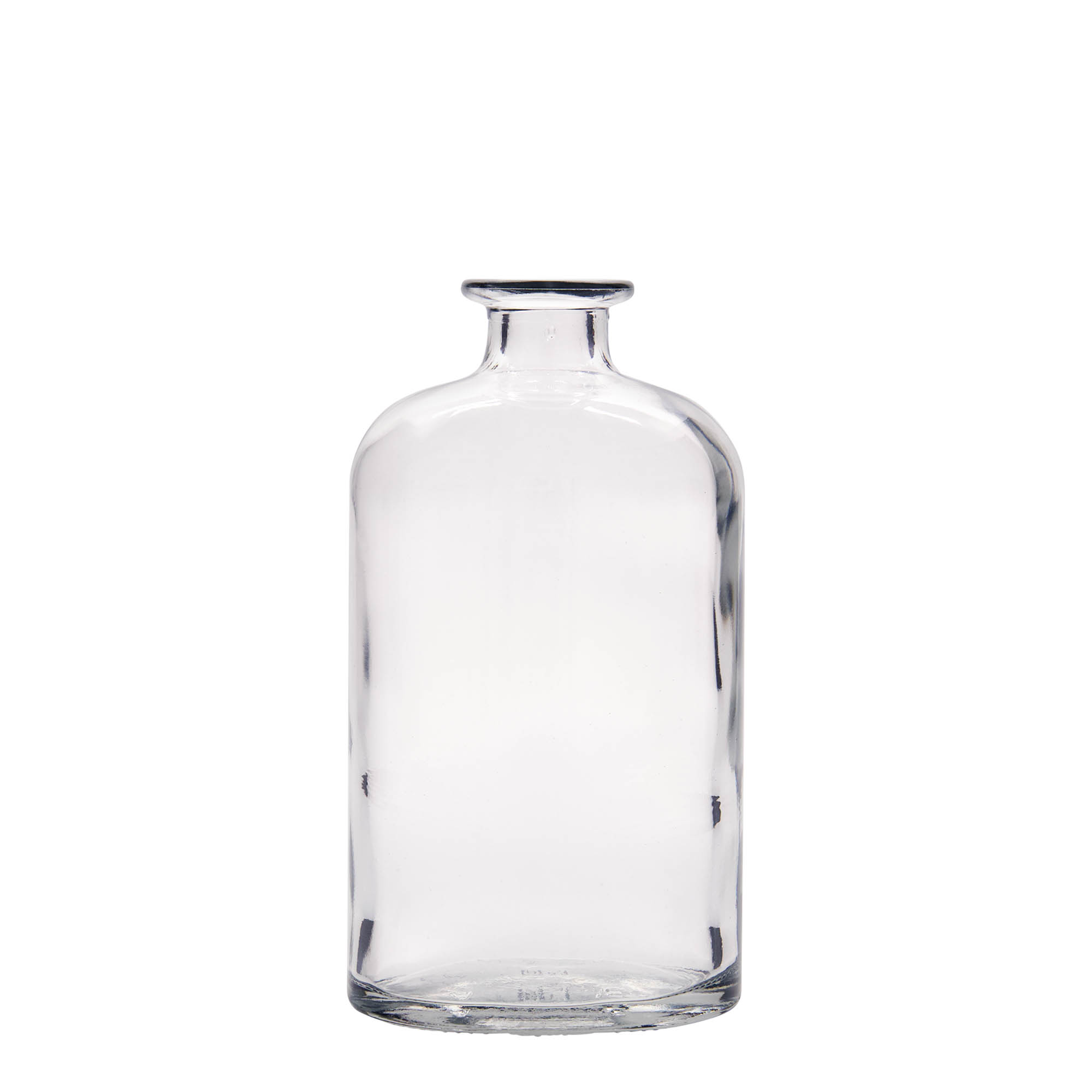 Γυάλινο μπουκάλι 'Dundee' 500 ml, οβάλ, στόμιο: φελλός Γυάλινο μπουκάλι 'Dundee' 500 ml, οβάλ, στόμιο: φελλός
