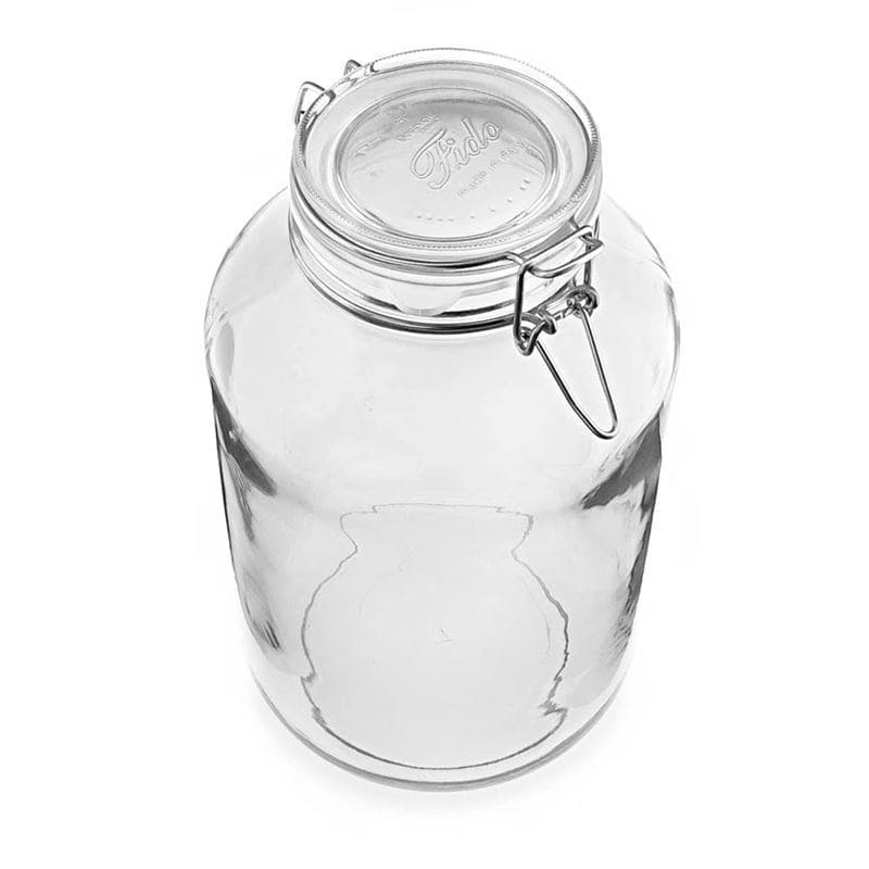 Βάζο με καπάκι με κλιπ 'Fido' 4.000 ml, στόμιο: καπάκι με κλιπ