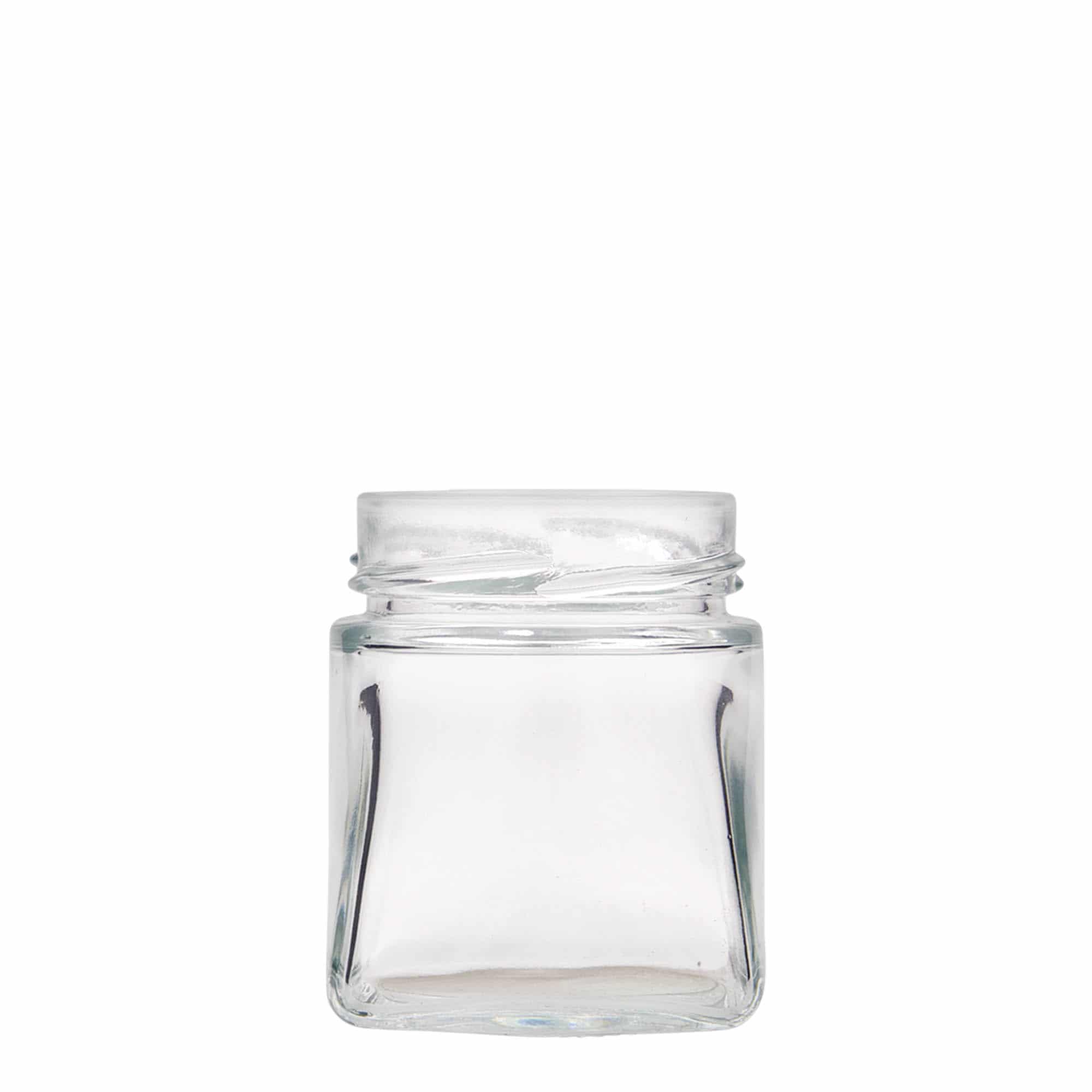Τετράγωνο βάζο 'Luxor' 212 ml, στόμιο: deep twist-off (DTO 63) Τετράγωνο βάζο 'Luxor' 212 ml, στόμιο: deep twist-off (DTO 63)